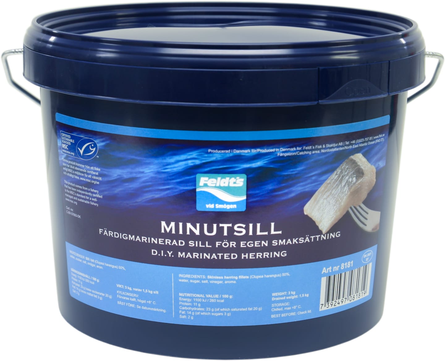 Minutsill bit klar MSC 3,55kg - Bild 1 av 3