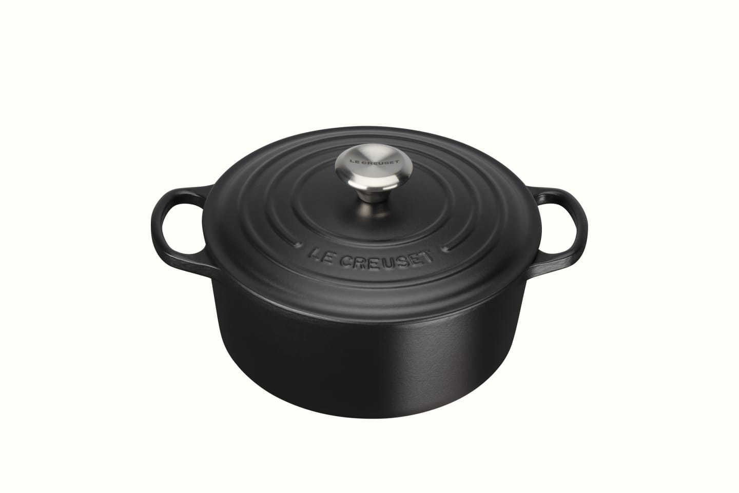 Le Creuset gryta rund svart matt 4,2L - Bild 1 av 1