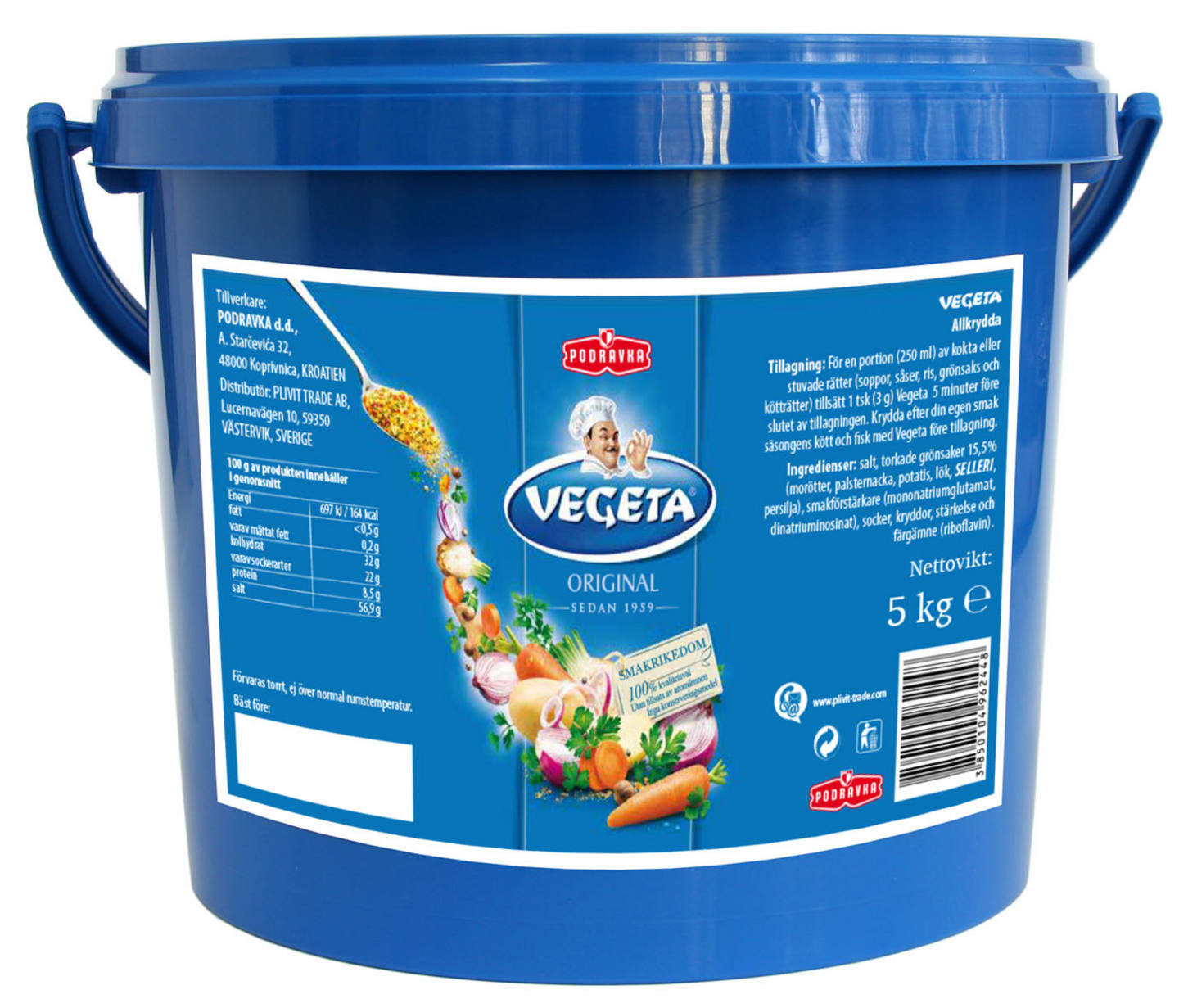 Allkrydda vegeta 5kg - Bild 1 av 1