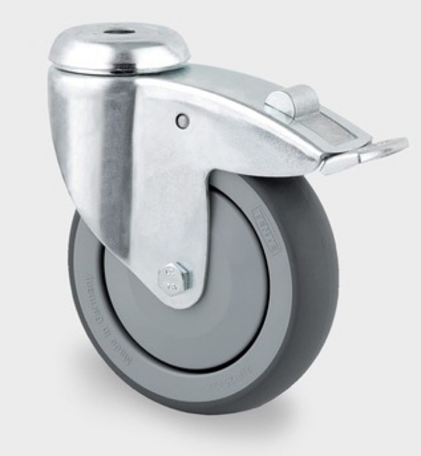 Hjul broms/svängbart Hallins125mm reserv