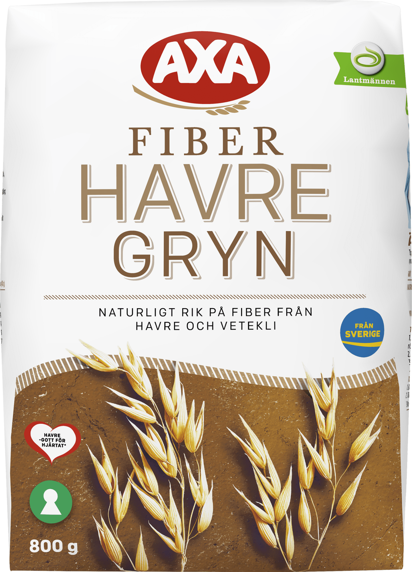 Havregryn fiber 800g