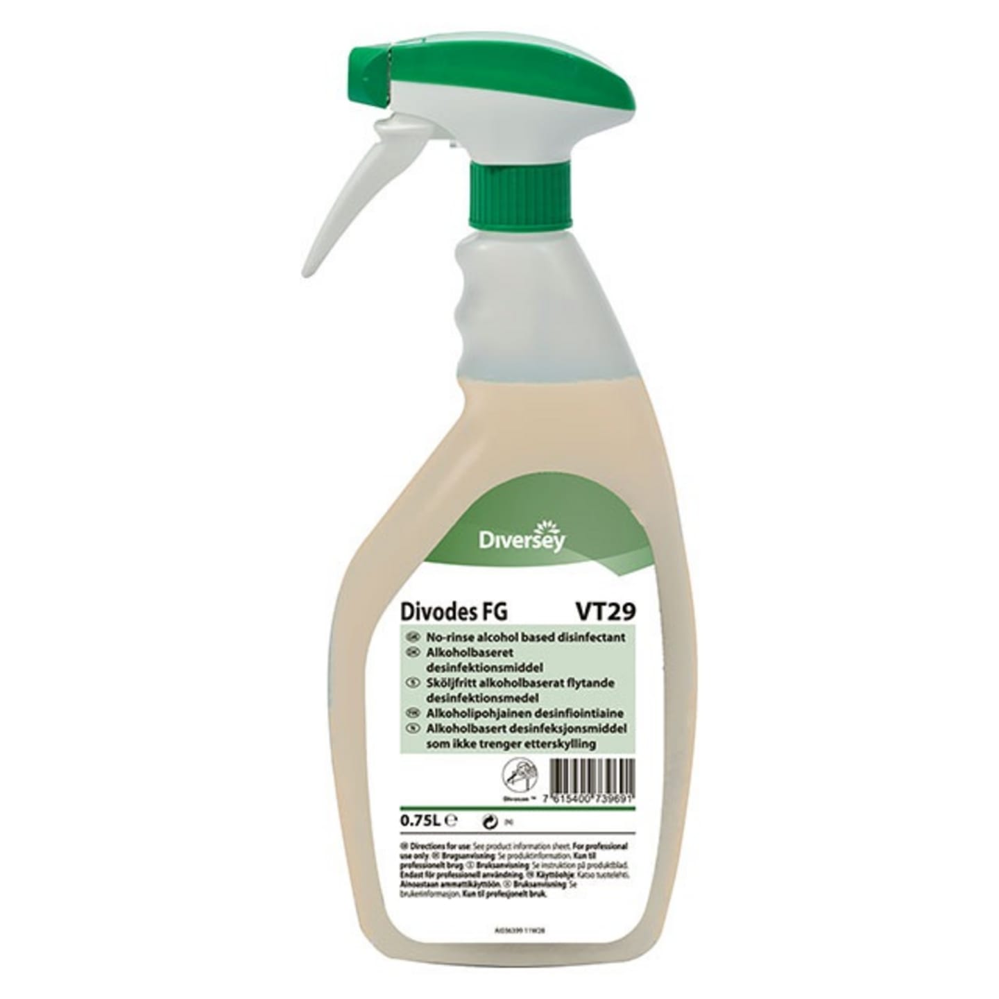 Ytdesinfektion Divodes 750ml