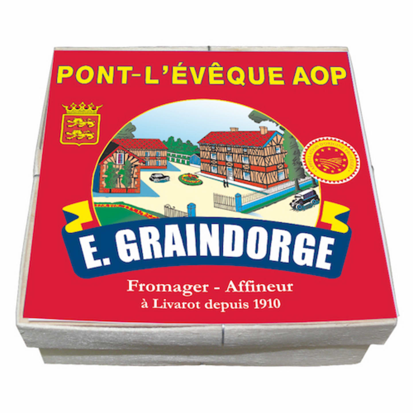 Pont-l'Évêque opastöriserad 25% 360g - Bild 1 av 1