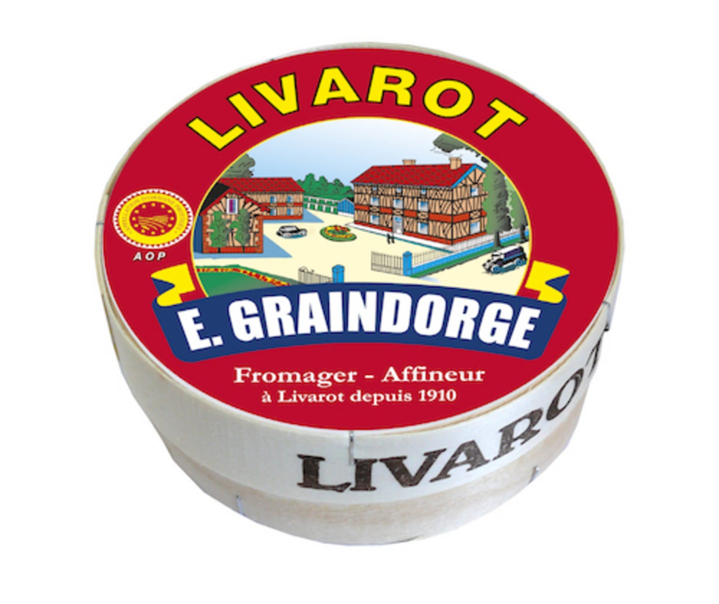 Livarot opastöriserad kittost 25% 450g - Bild 1 av 1
