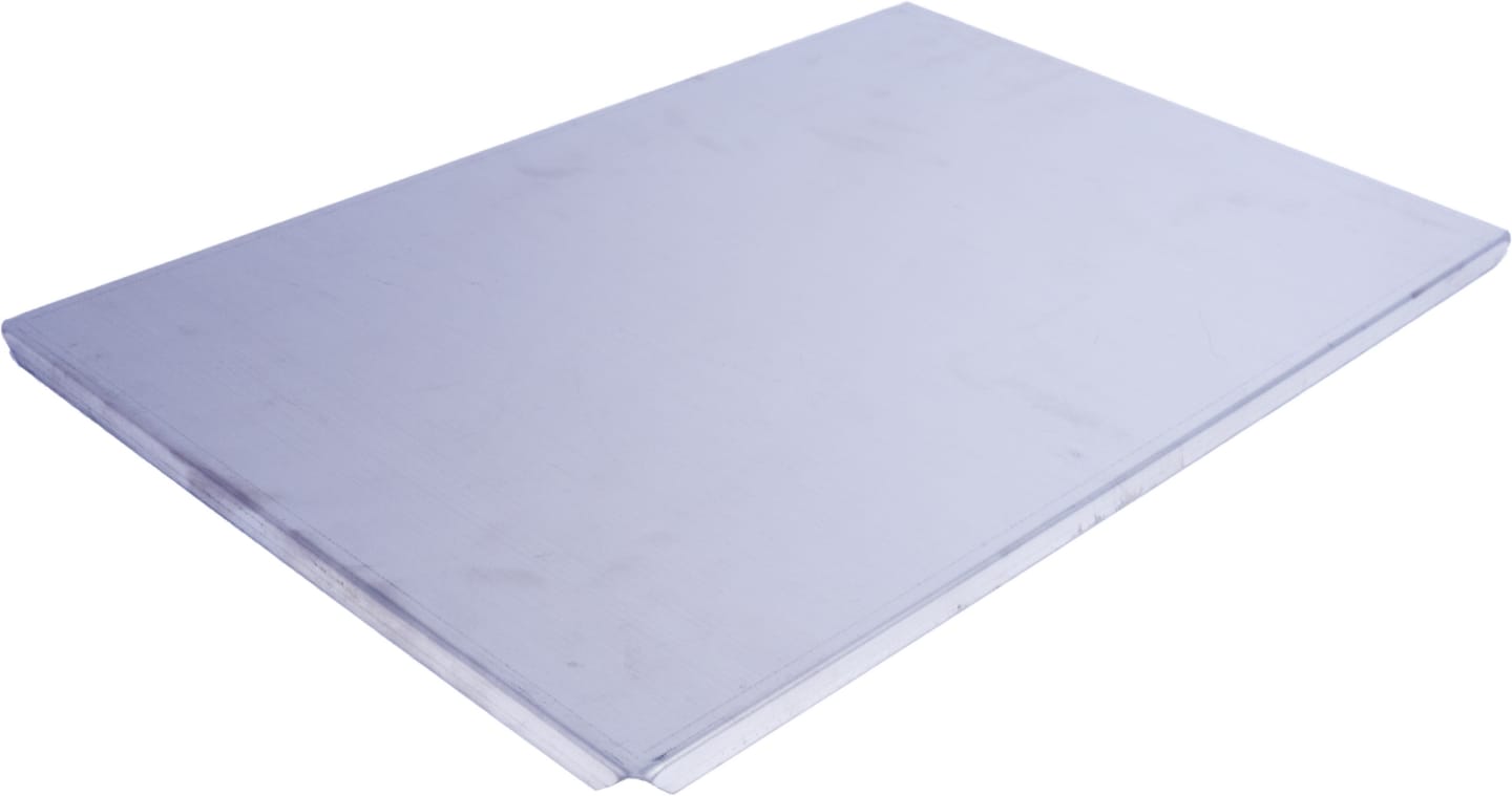 Uppläggningsfat rostfri 450x300mm