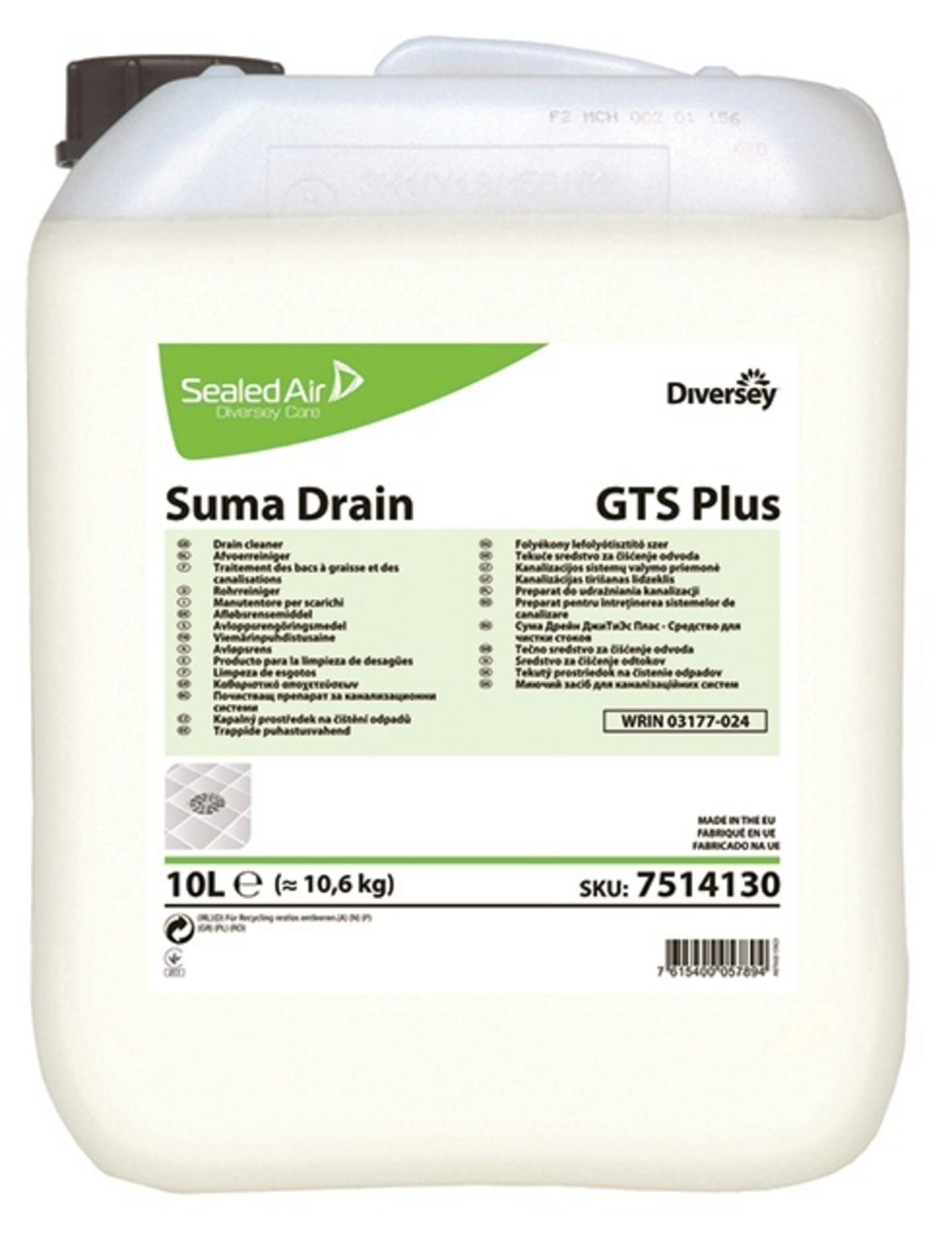 Suma drain plus avloppsbehandling 10L