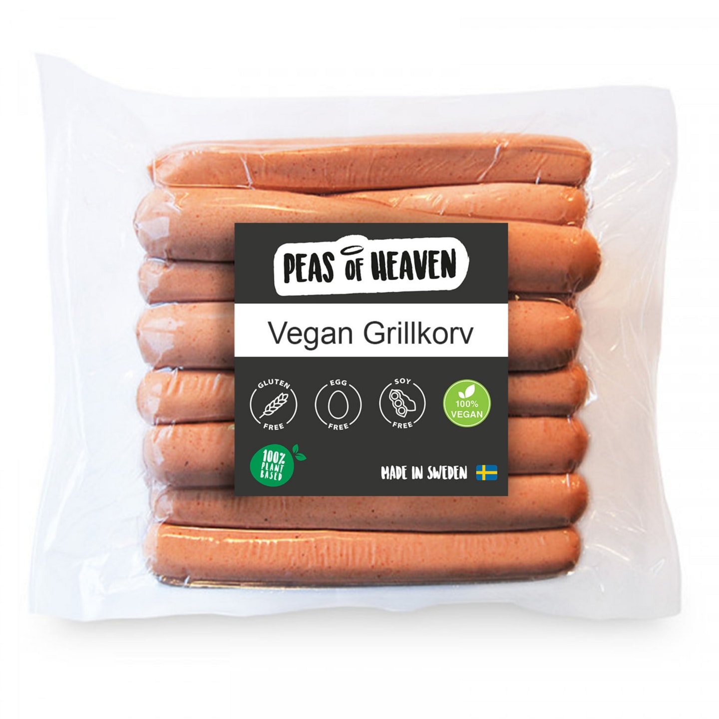 Grillkorv vegan 50g/1kg - Bild 1 av 2