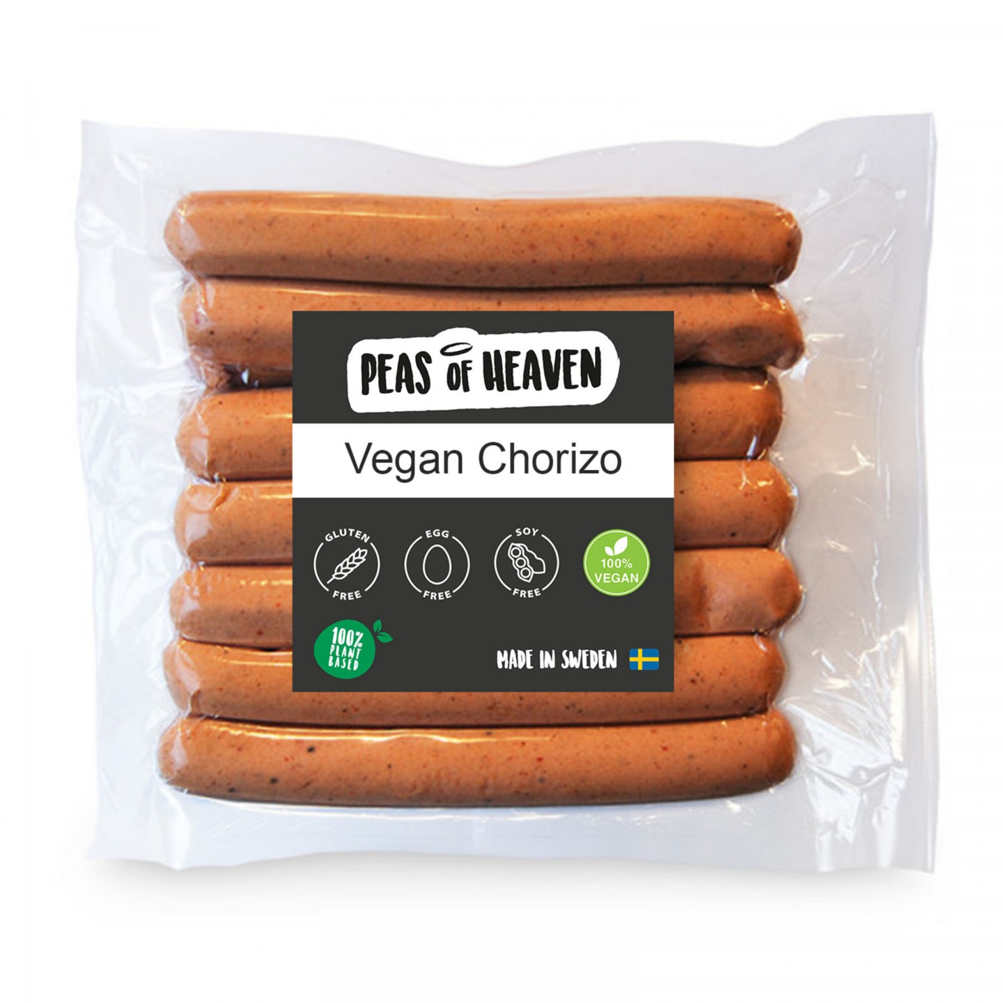 Chorizo Vegan 50g/1kg - Bild 1 av 2
