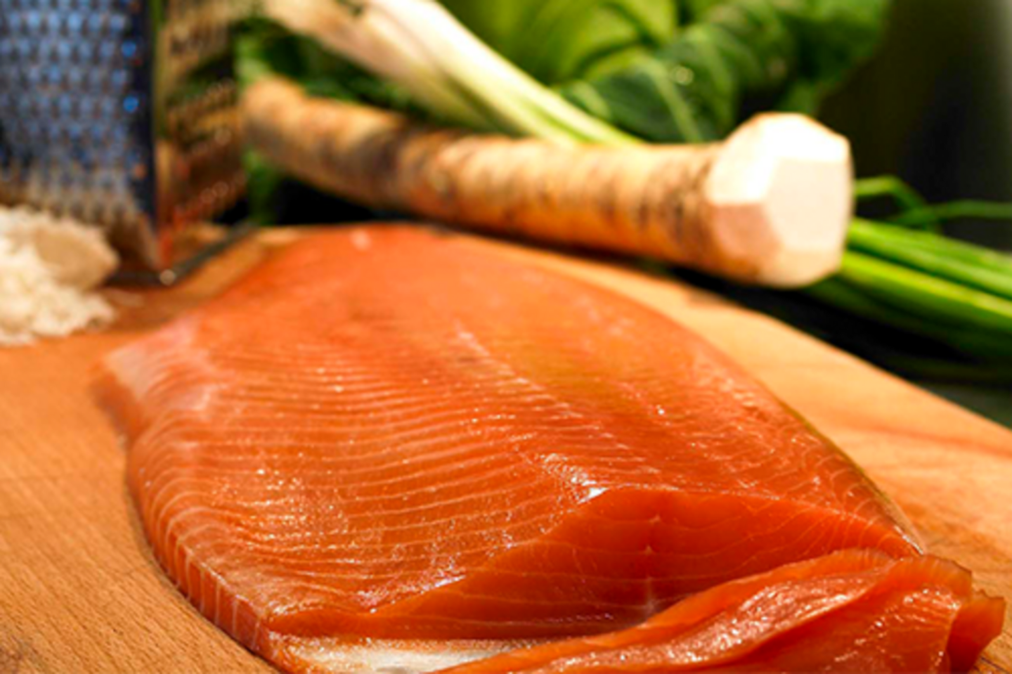 Lax kallrökt skivad 1,1-1,5kg - Bild 1 av 3