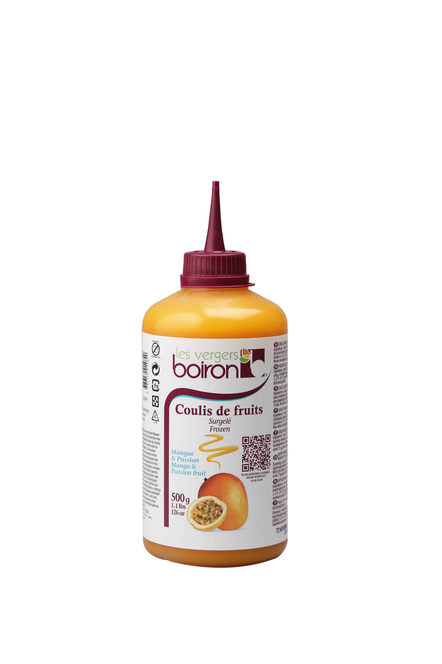 Coulis exotisk passion mango 500g - Bild 1 av 1