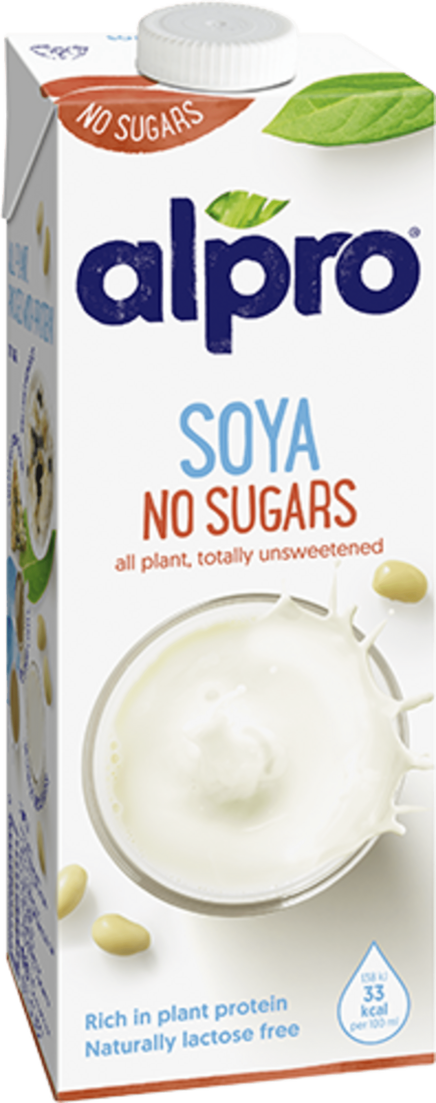 Alpro sojadryck osötad röd 1L