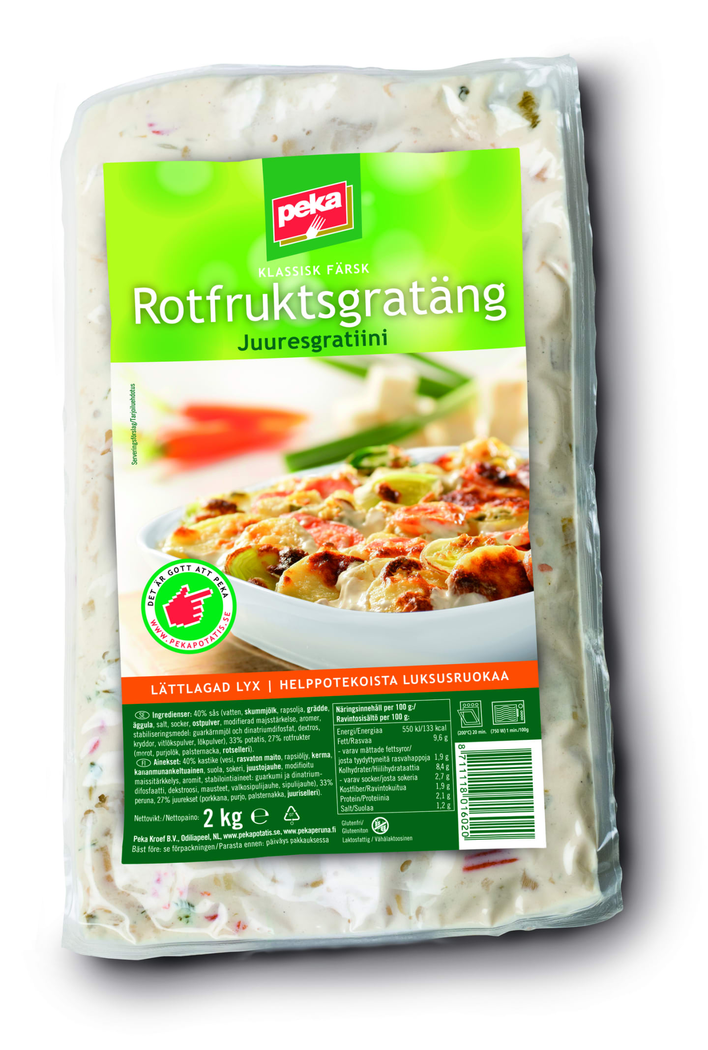 Rotfruktsgratäng 2kg - Bild 1 av 2