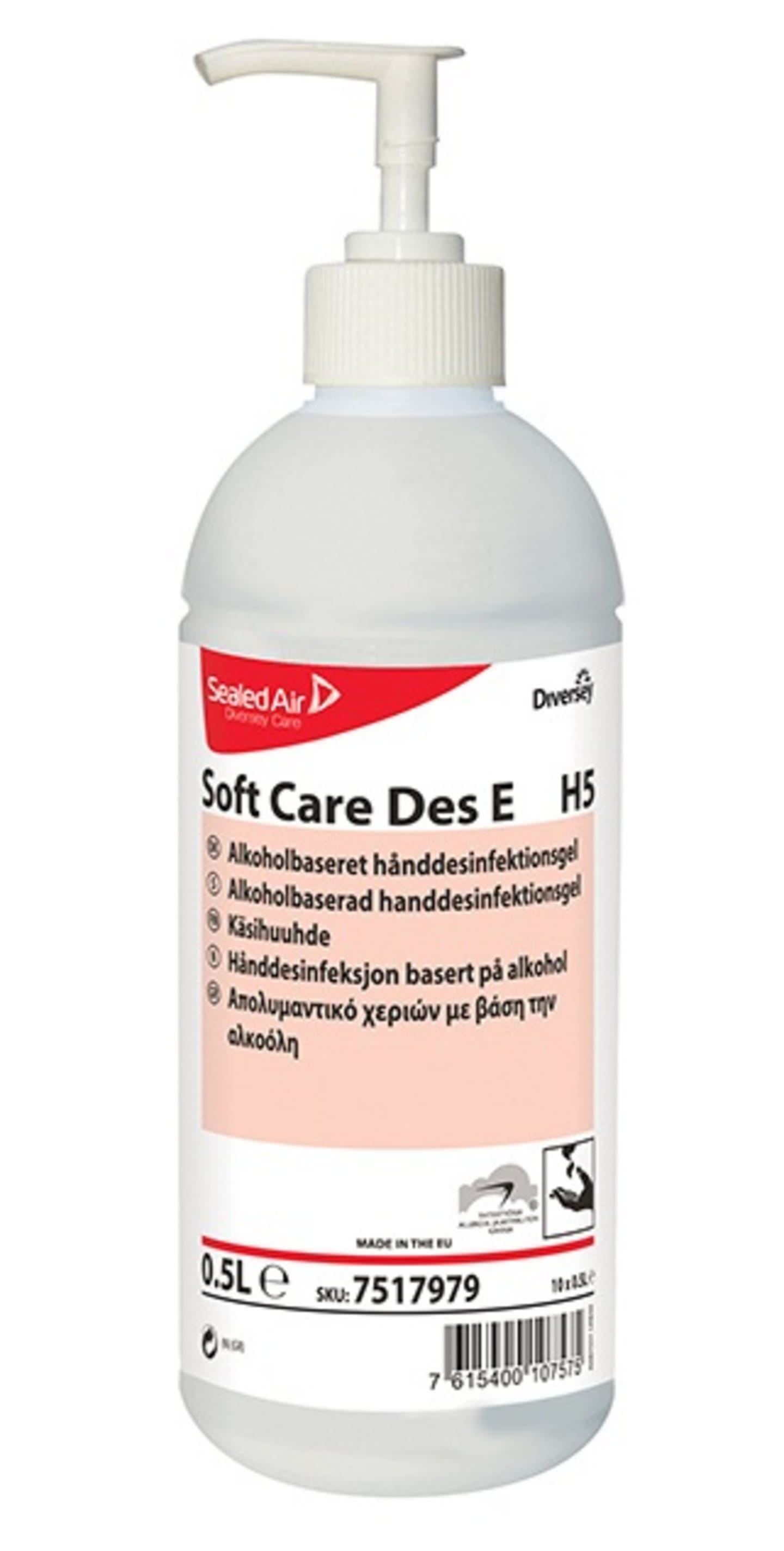 Handdesinfektion Soft Care Des E 500ml - Bild 1 av 1