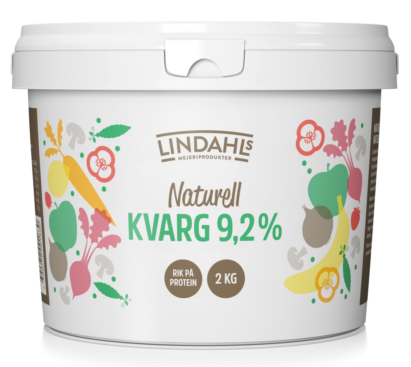 Kvarg Naturell 9,2% 2kg