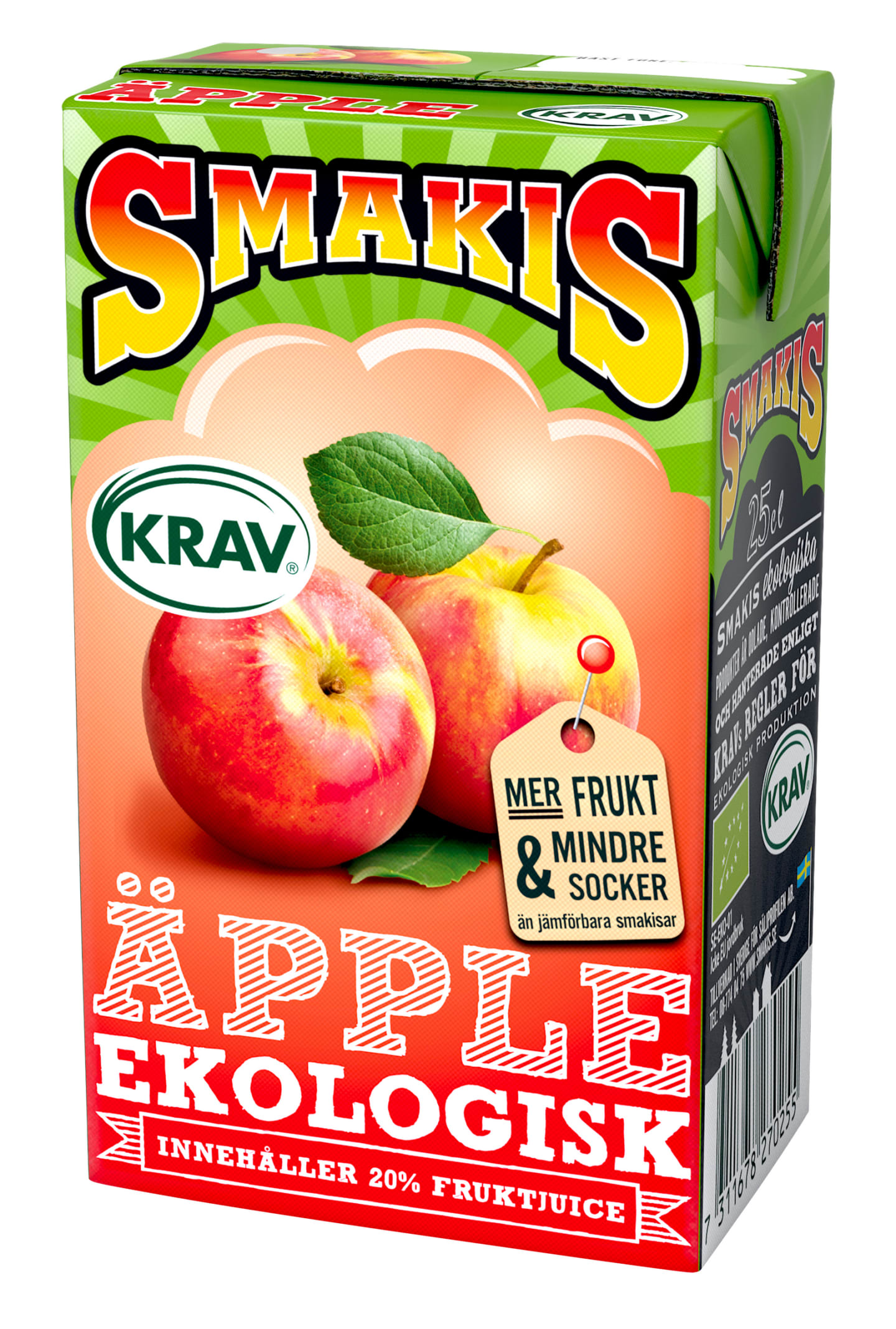 Smakis äpple 25cl - Bild 1 av 1
