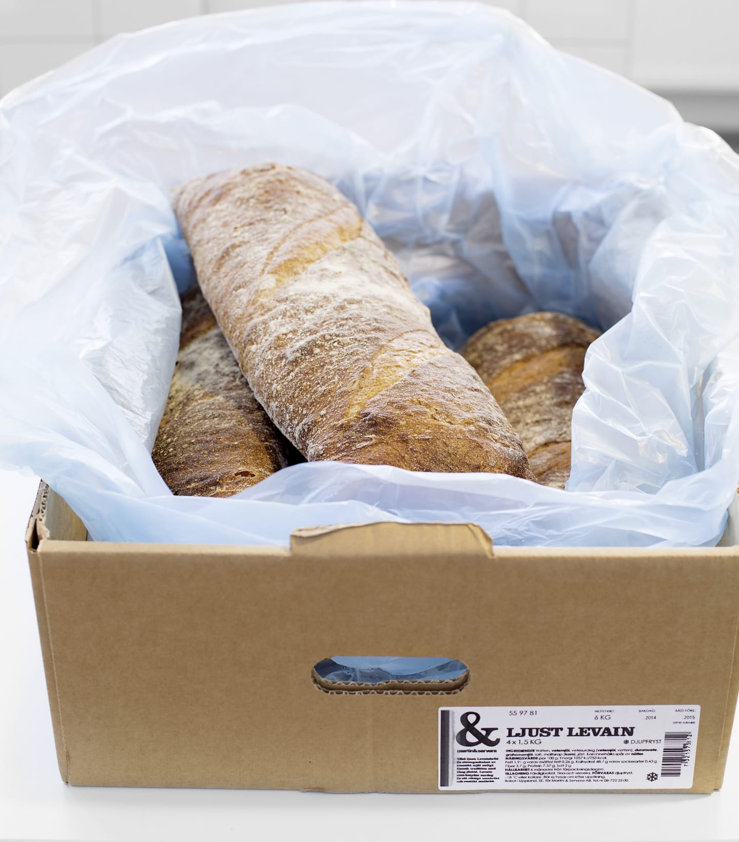 Levainbröd ljus 1,5kg - Bild 1 av 2