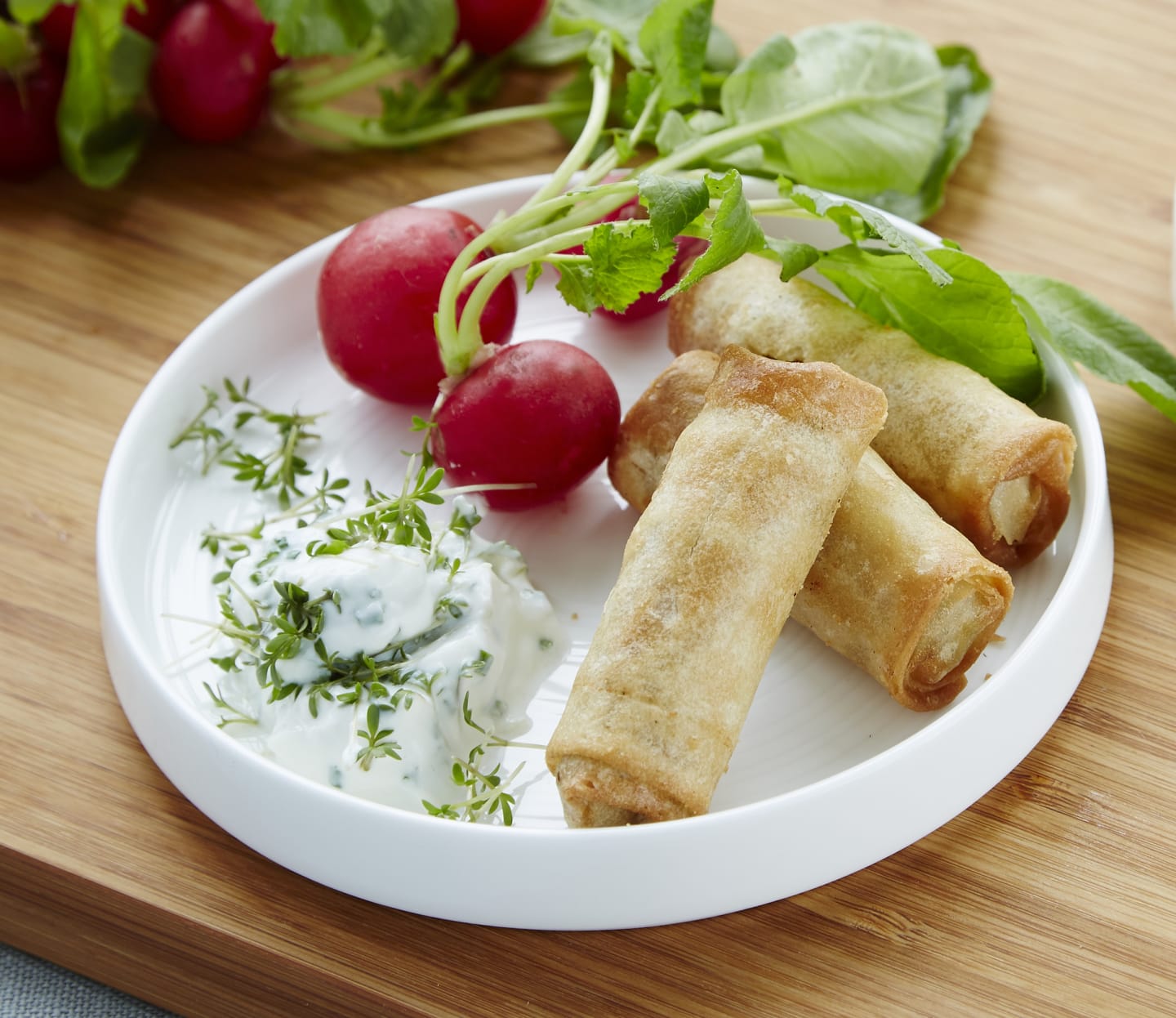 Minivårrulle grönsak vegetarisk 25g