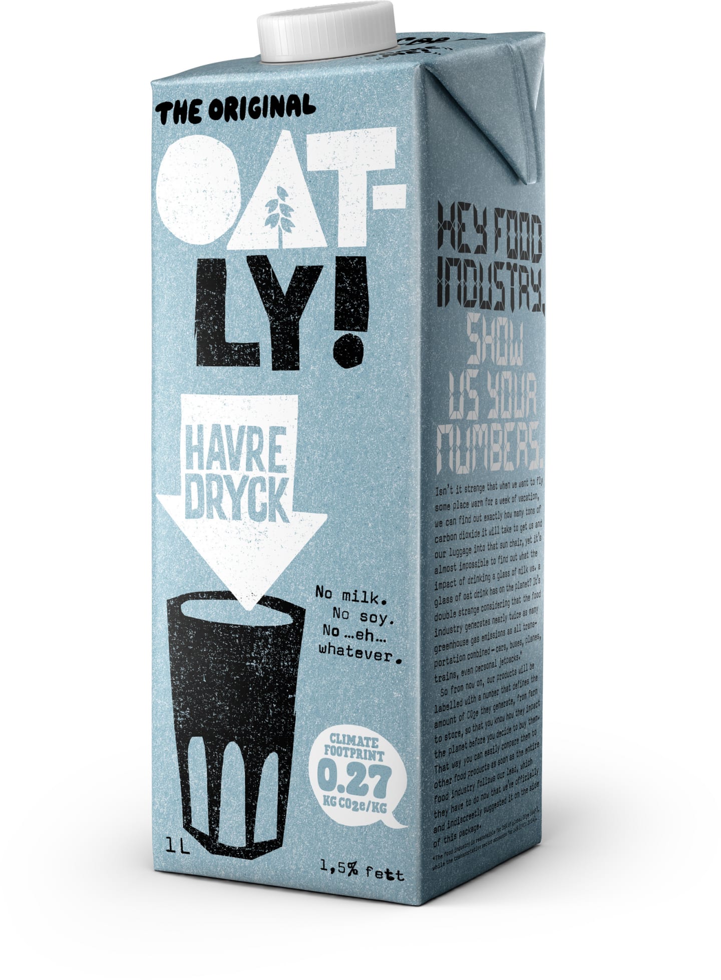 Havredryck kalcium Oatly 1L - Bild 1 av 1