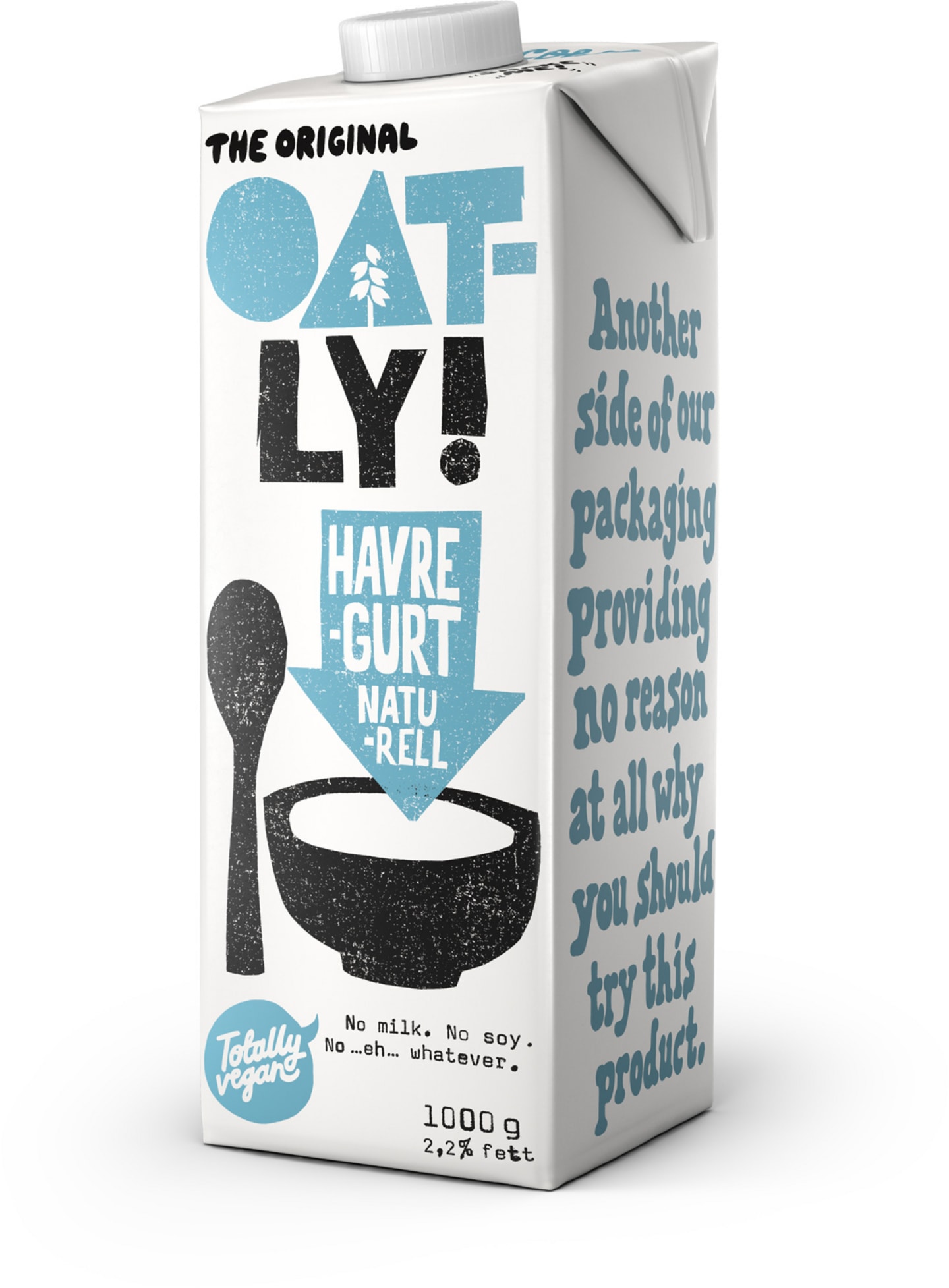 Havregurt naturell Oatly 1kg