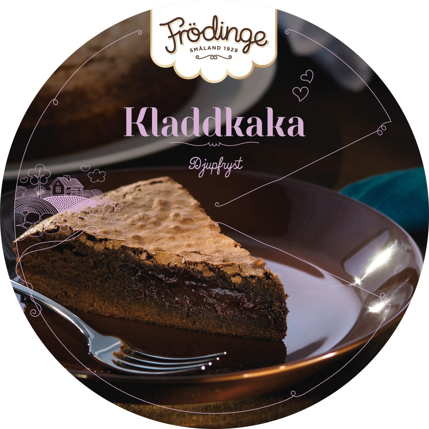 Chokladkladdkaka 1,3kg - Bild 1 av 3