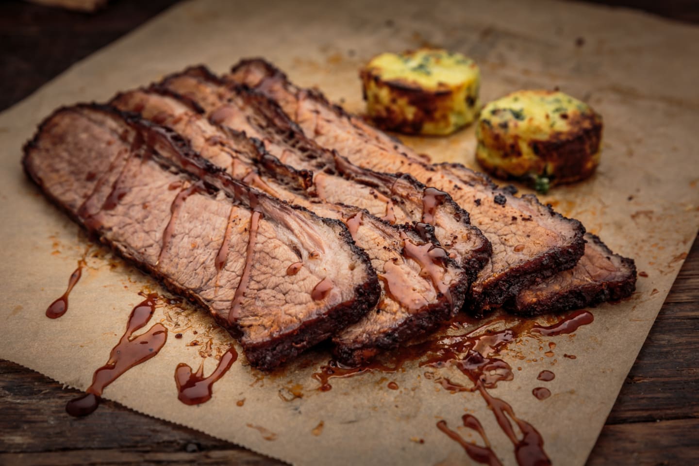 Brisket Hickory rökt 2kg - Bild 1 av 3