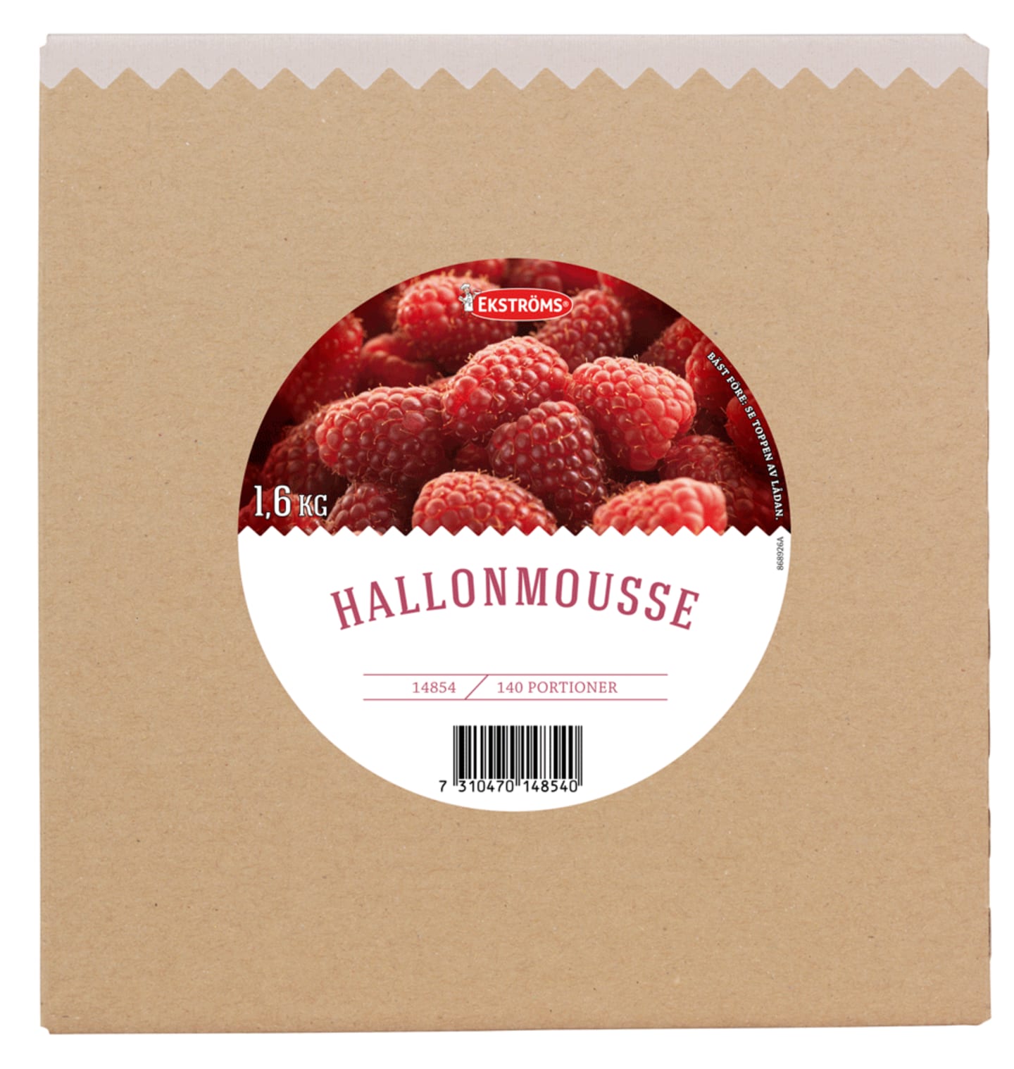 Hallonmousse 800g