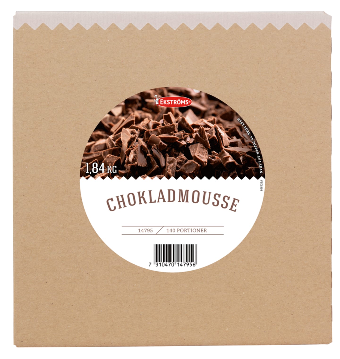 Chokladmousse 140p 2x920g - Bild 1 av 2