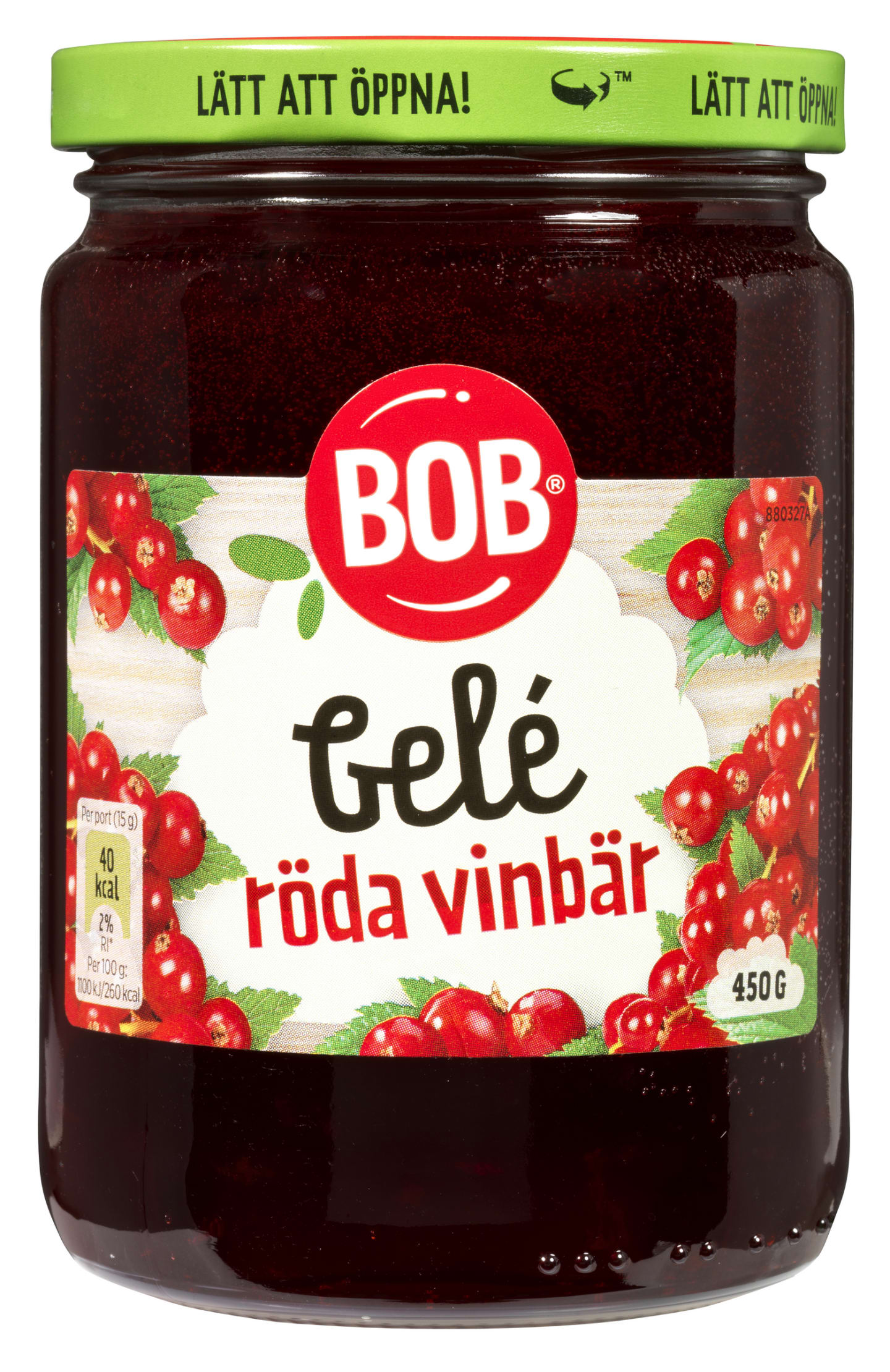Rödvinbärsgelé 450g