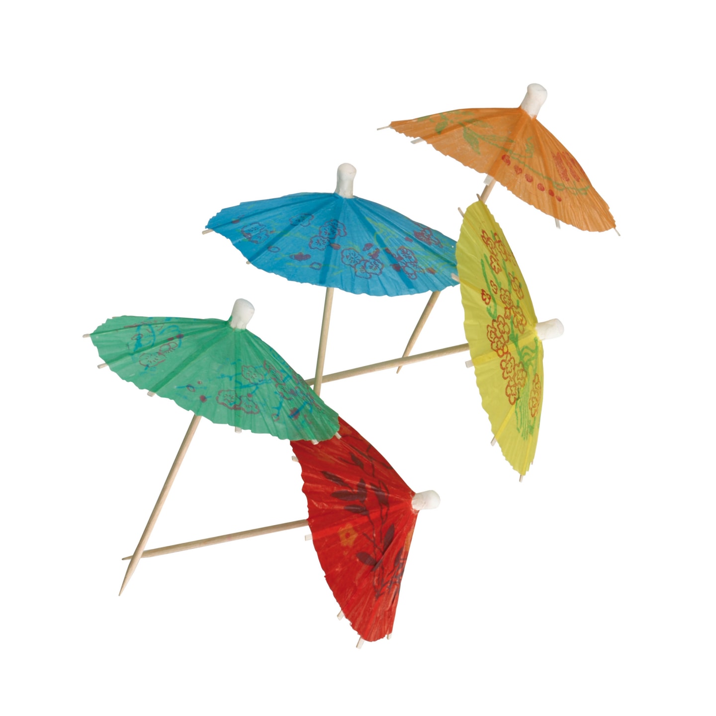 Parasoll blandade färger 100mm 144st