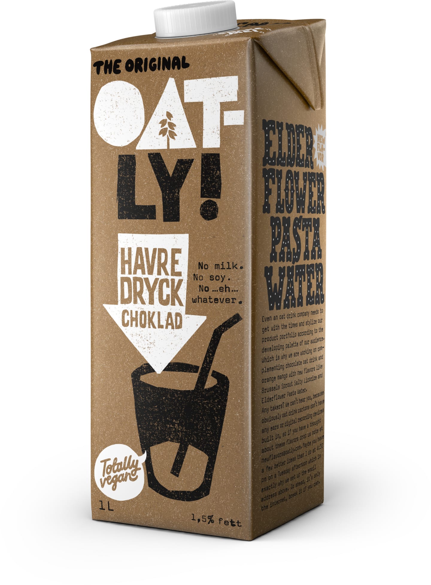Havredryck choklad Oatly 1L