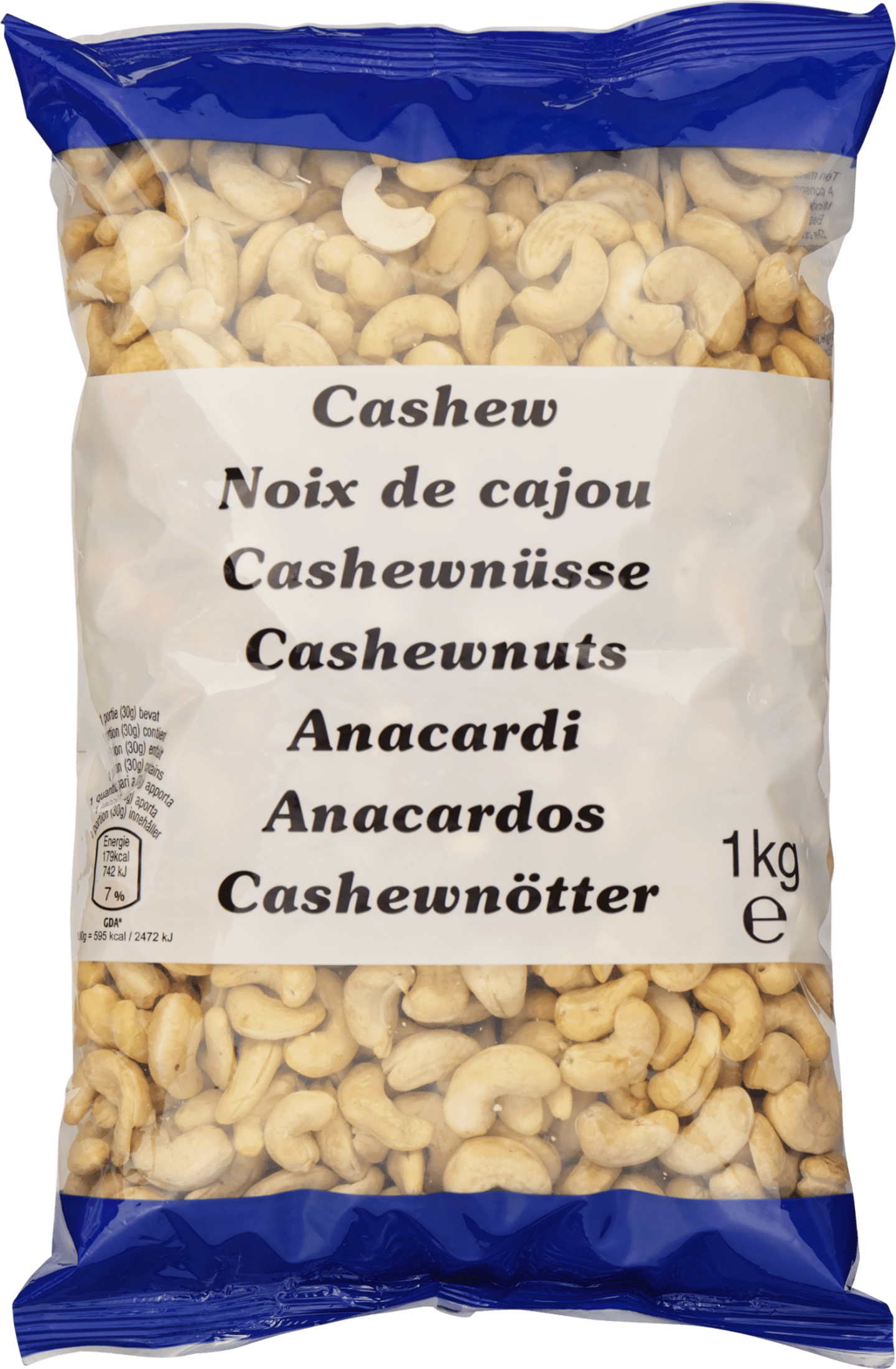 Cashew nöt naturell 1kg