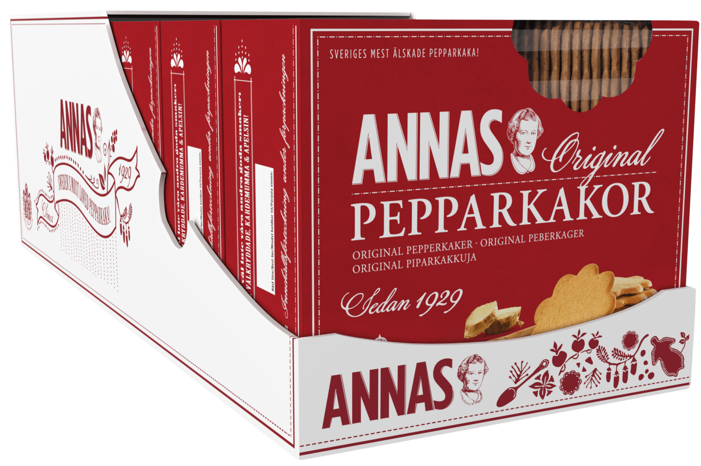 Pepparkaka original ca 264st 1,8kg - Bild 1 av 2