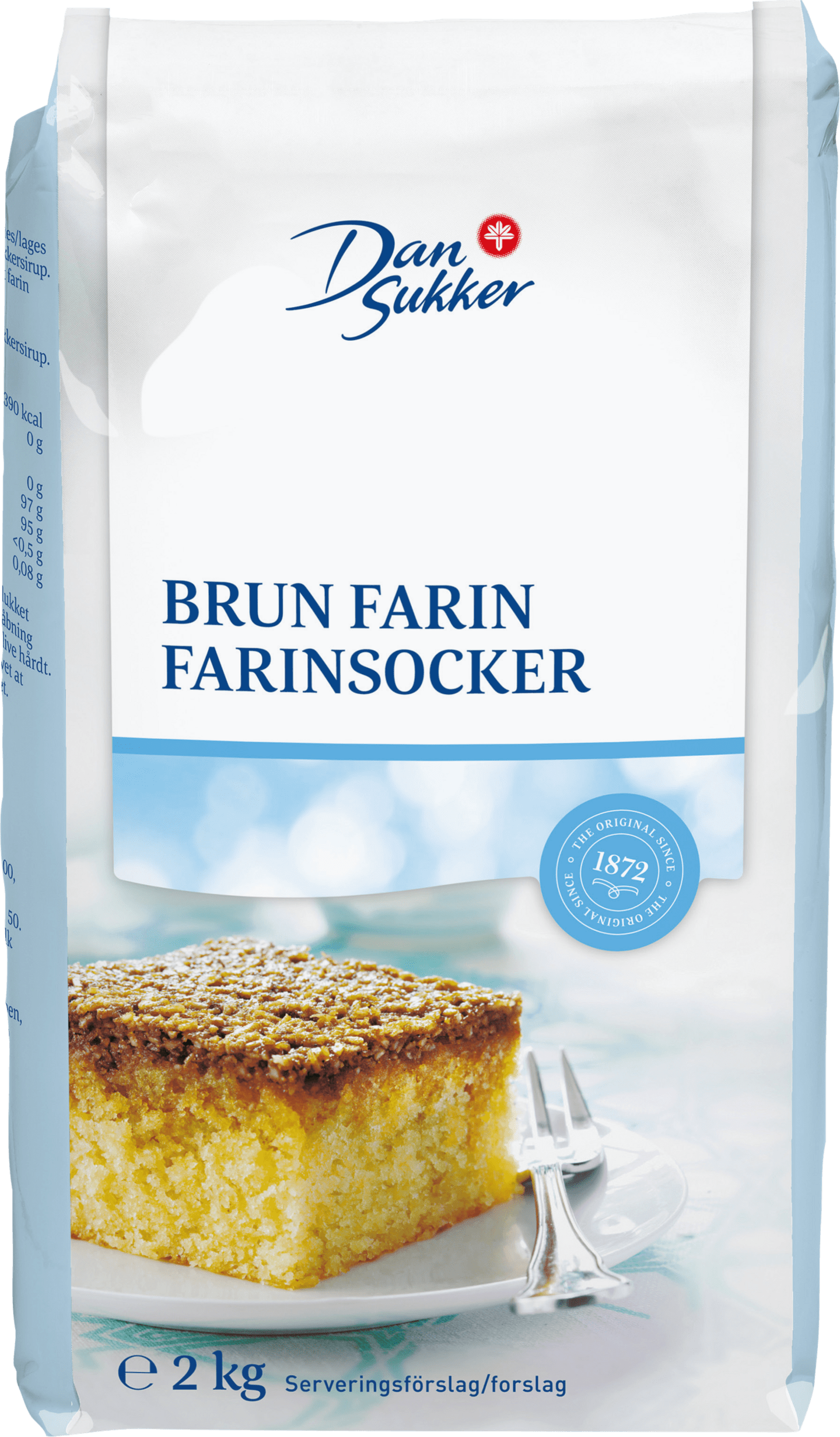 Farinsocker brunt 2kg