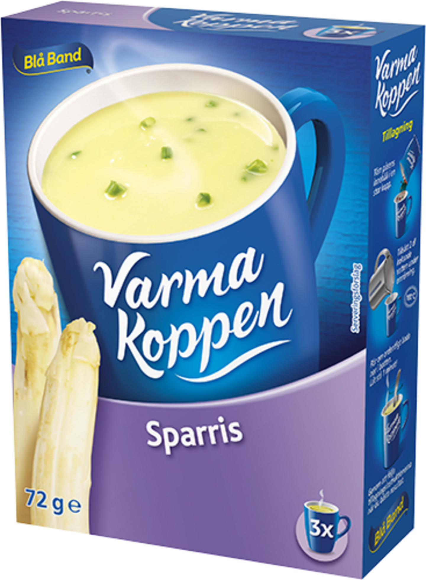 Sparrissoppa Varma koppen 3p 72g