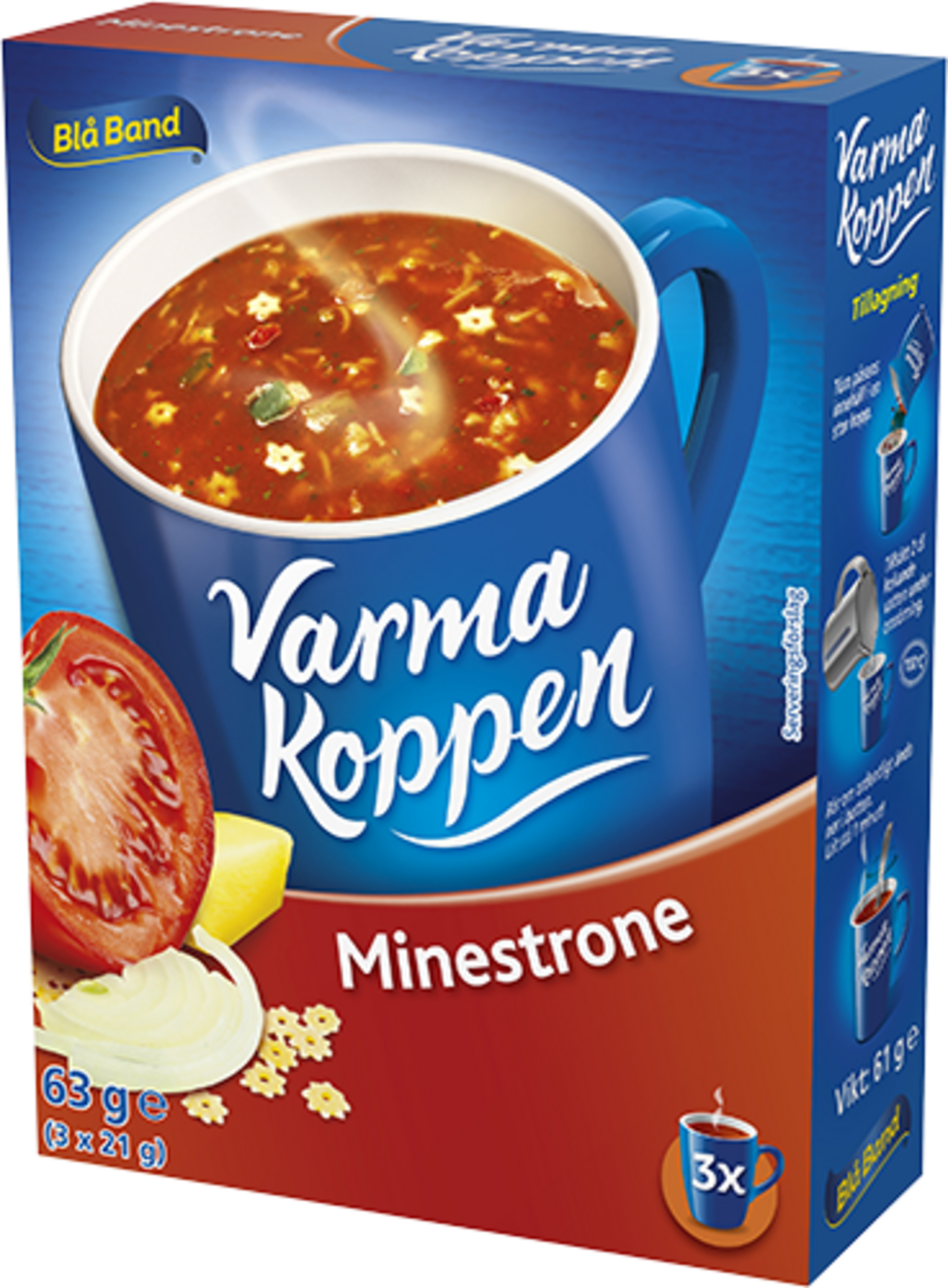 Minestronesoppa Varma koppen 3p 63g