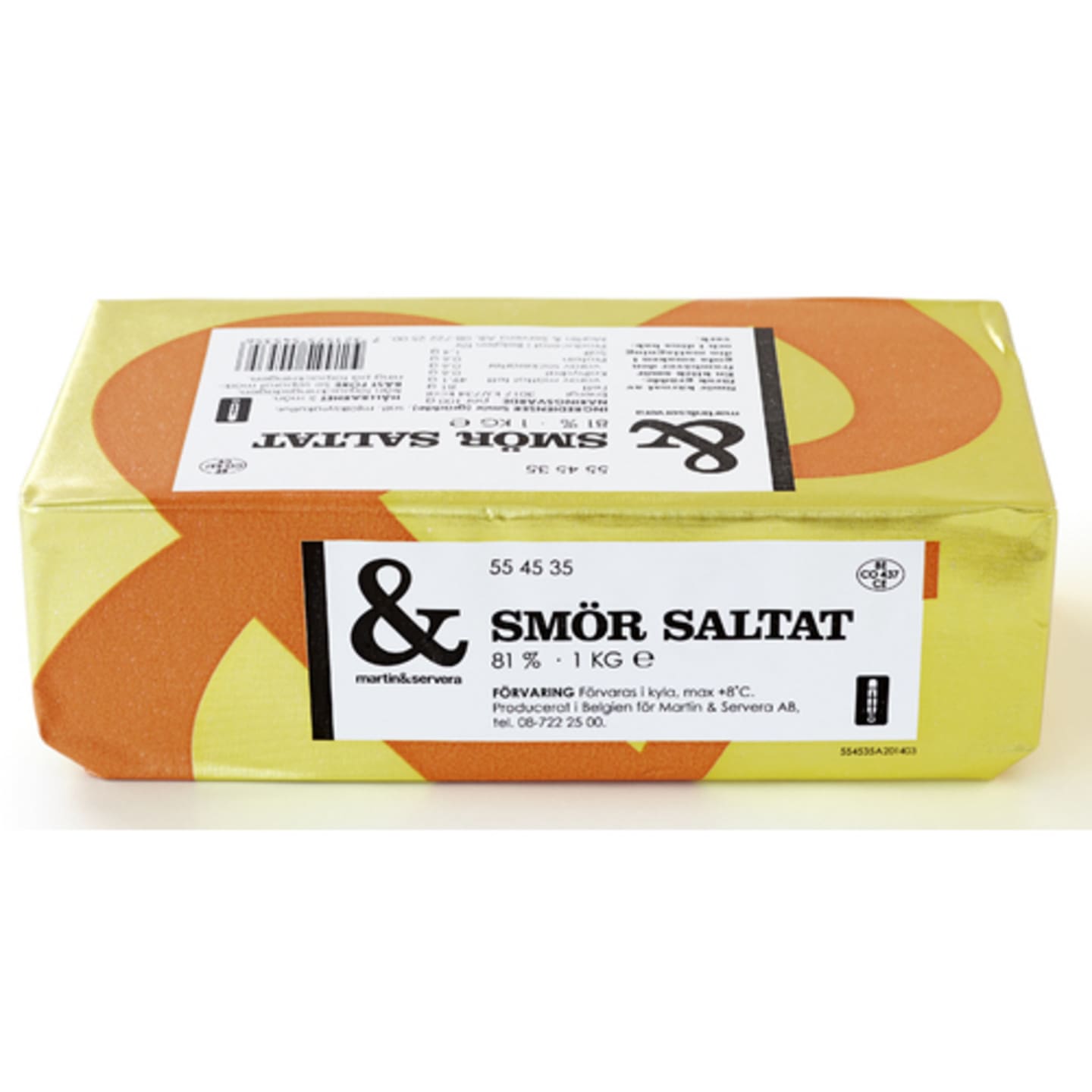 Smör saltat 81% 1kg