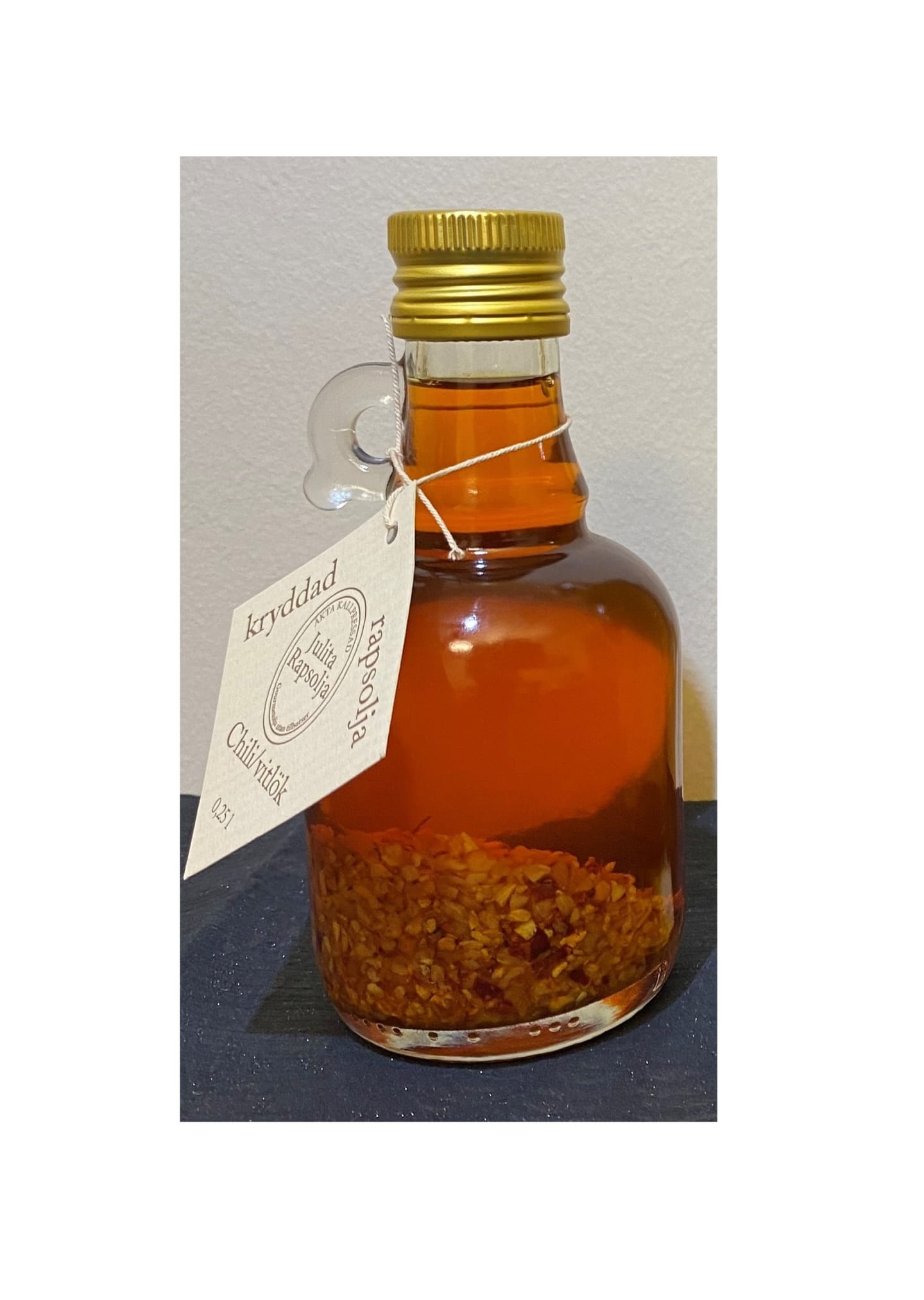 Rapsolja chili vitlök 250ml