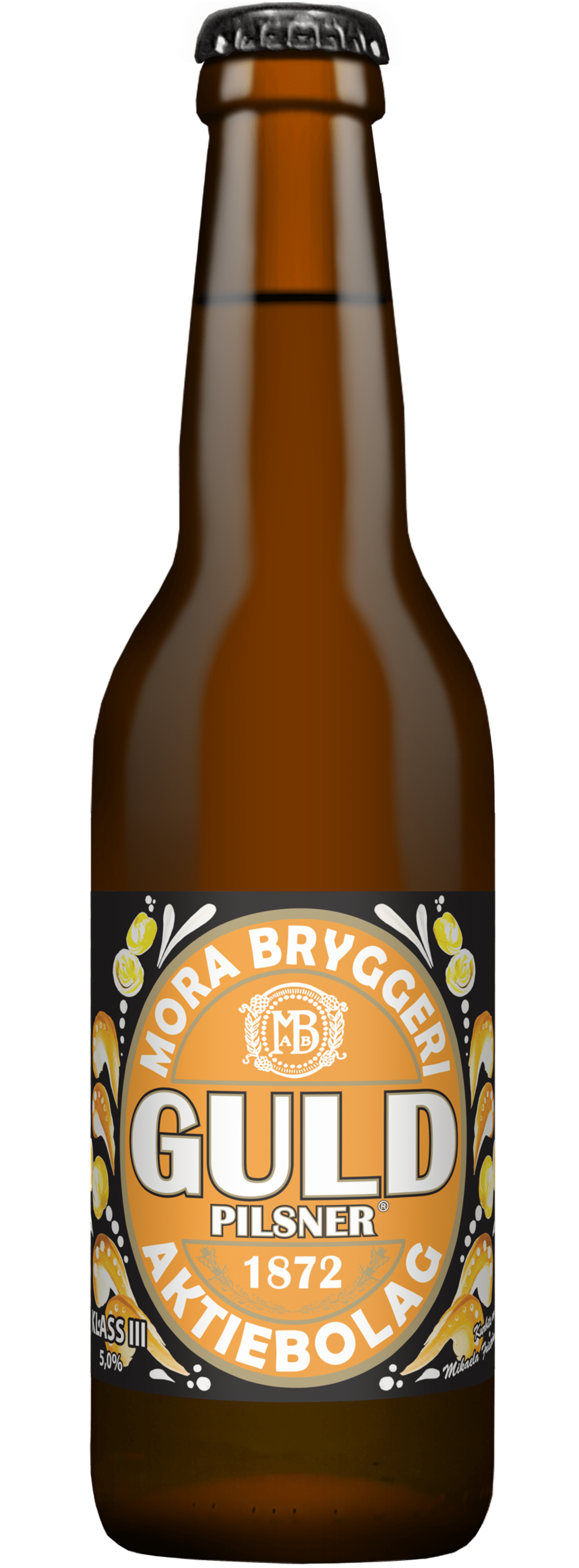 Guld Pilsner engångsglas 33cl - Bild 1 av 1