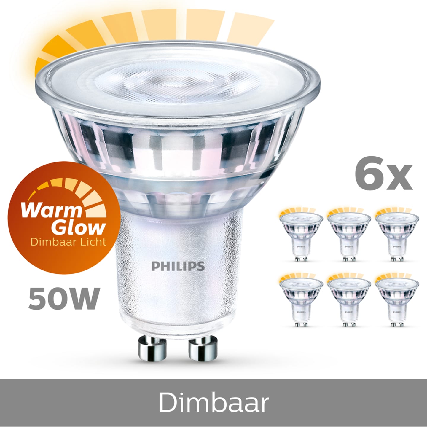 Glödlampa led 50W dimbar varm 6p - Bild 1 av 3