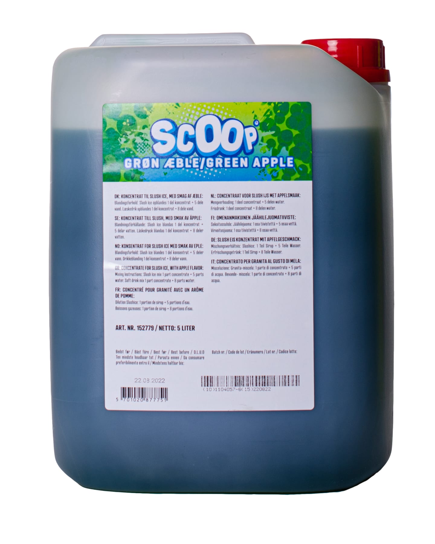 SCOOP Grönt äpple 5L