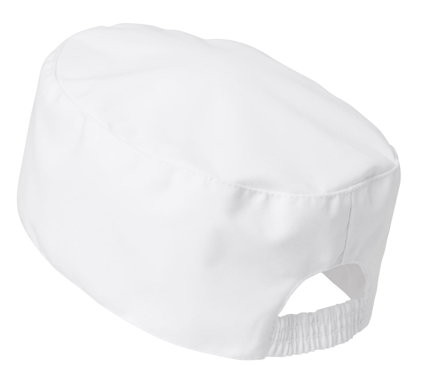 Mössa vit med öppning resår 0563 L/XL