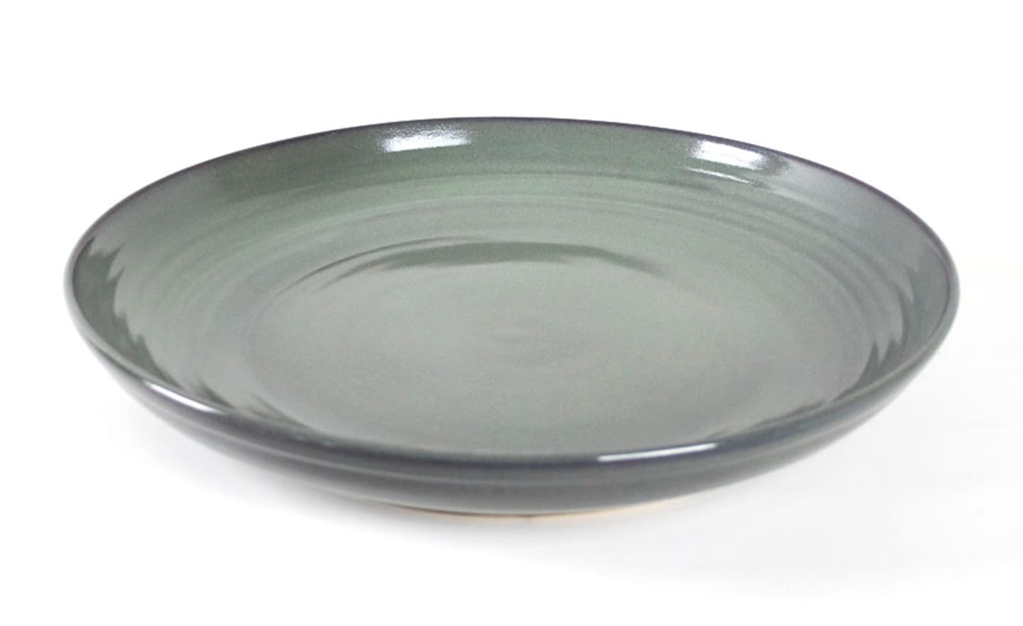 Tallrik flat Stone green 450mm