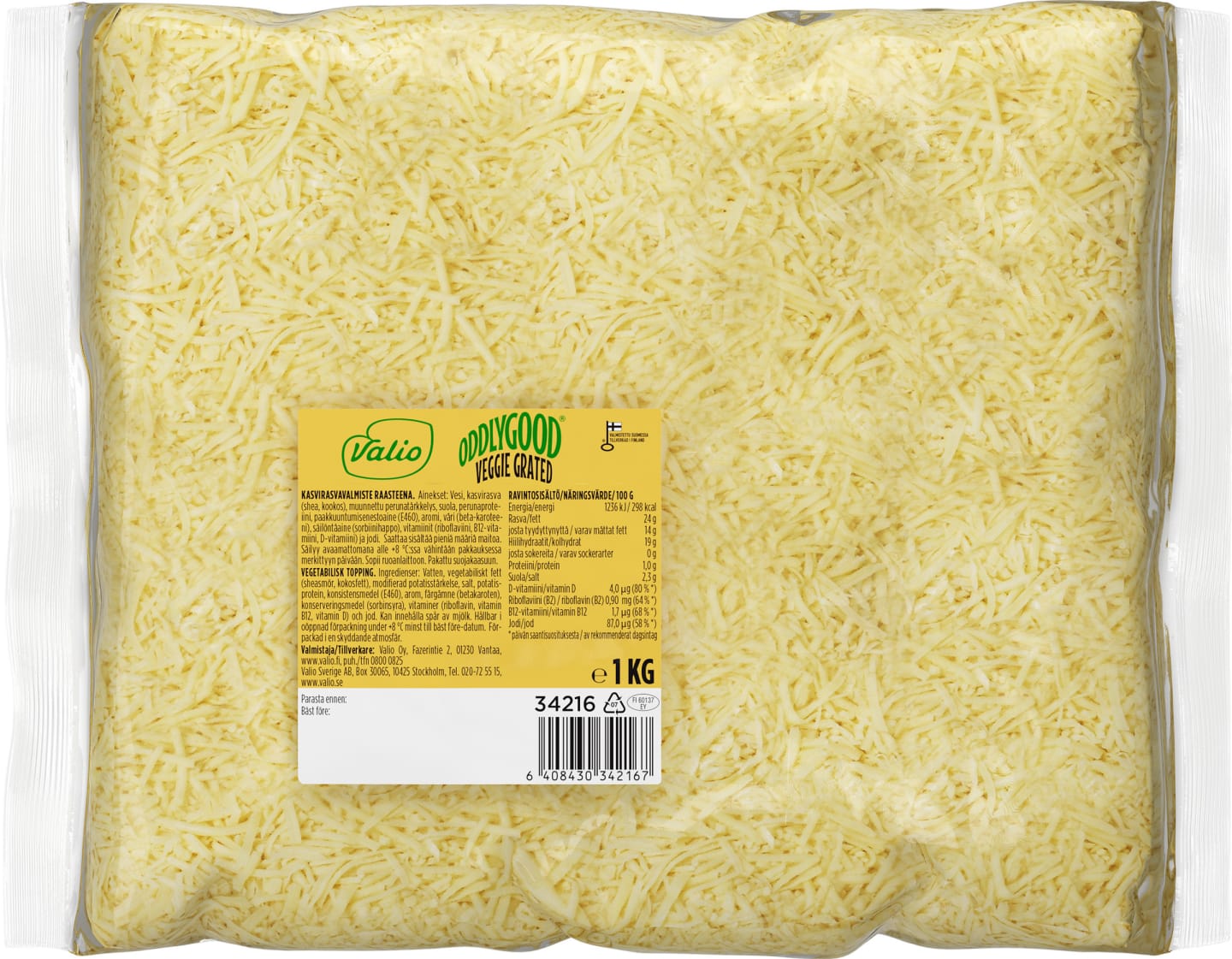Oddlygood Veggie riven 1kg