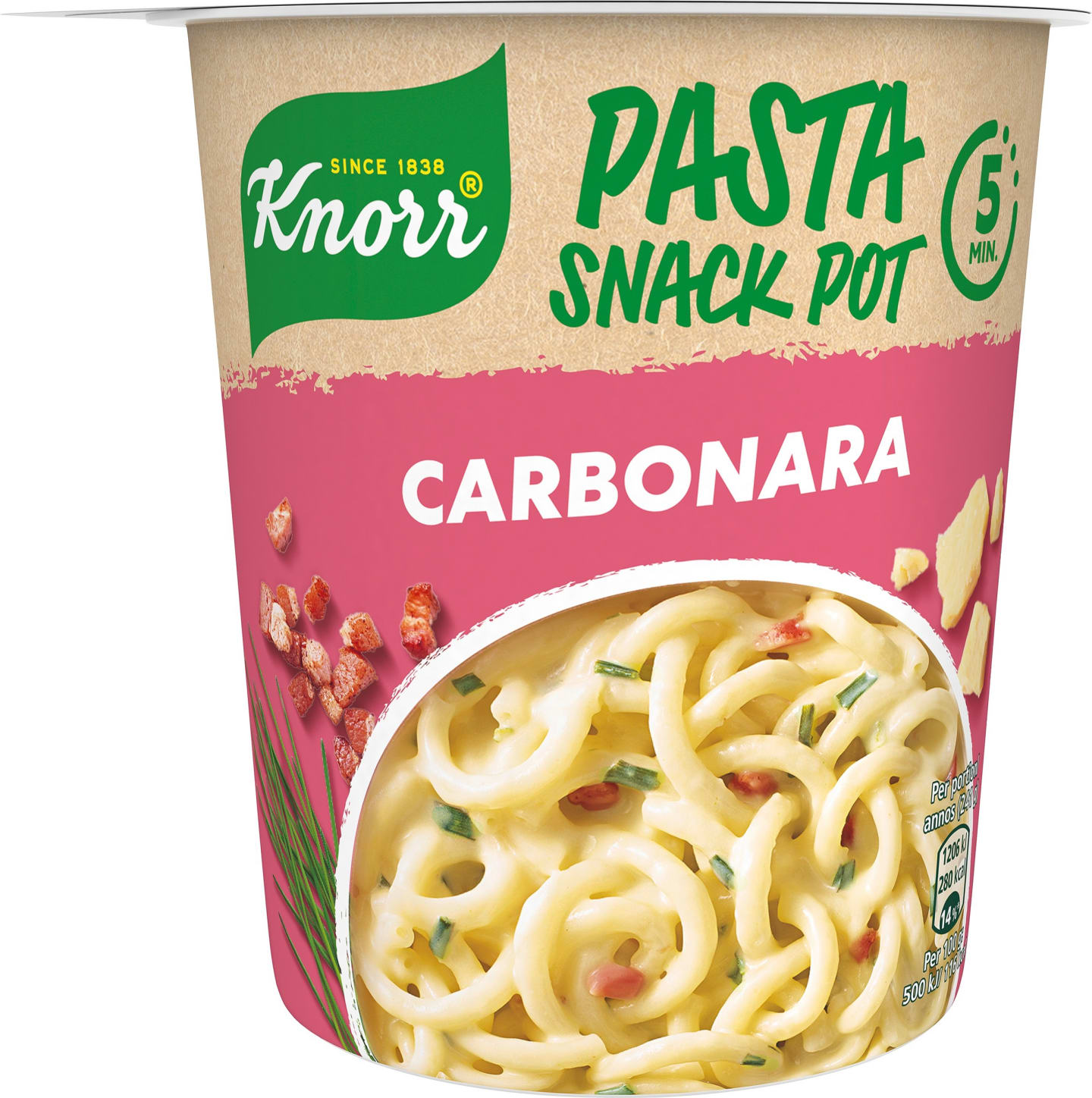Snack pot carbonara 63g