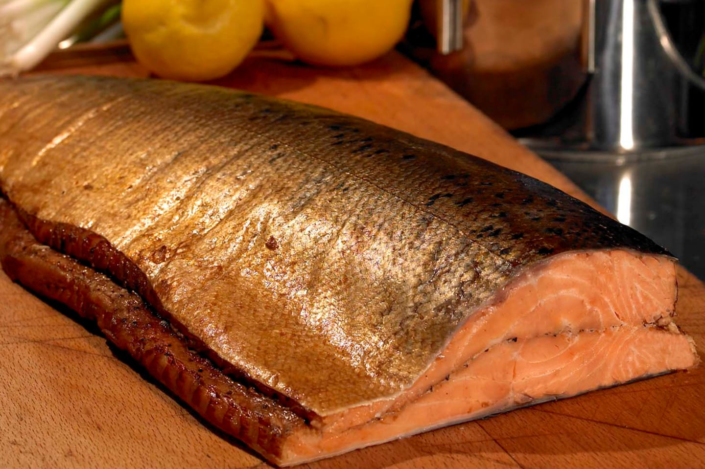 Laxfilé varmrökt dubbel nat ASC 2,6kg