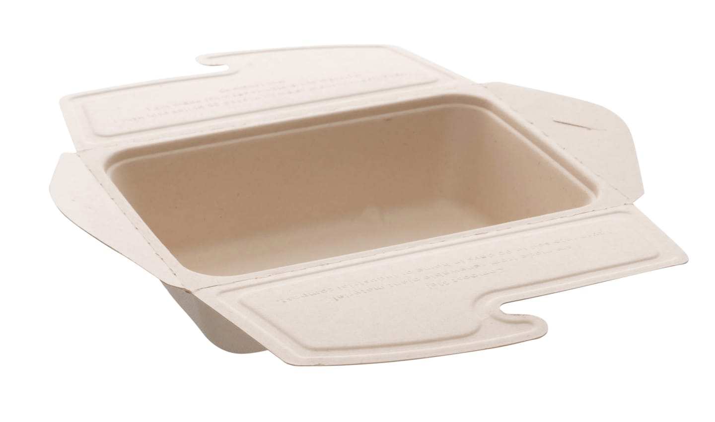 Hämtbox bagasse 210x150mm 1000ml 150st - Bild 1 av 2