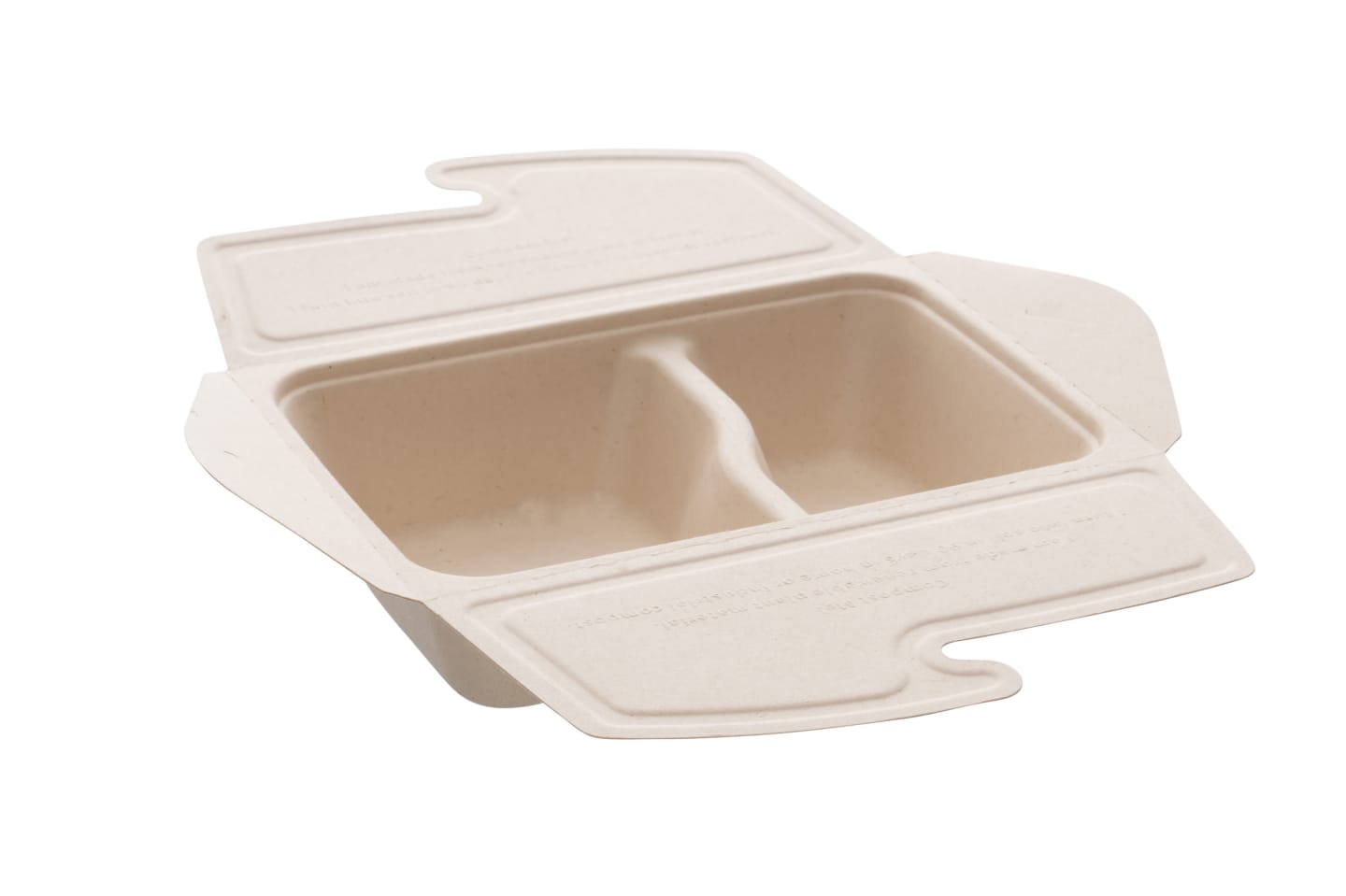 Hämtbox bagasse 300/500ml 150st - Bild 1 av 2