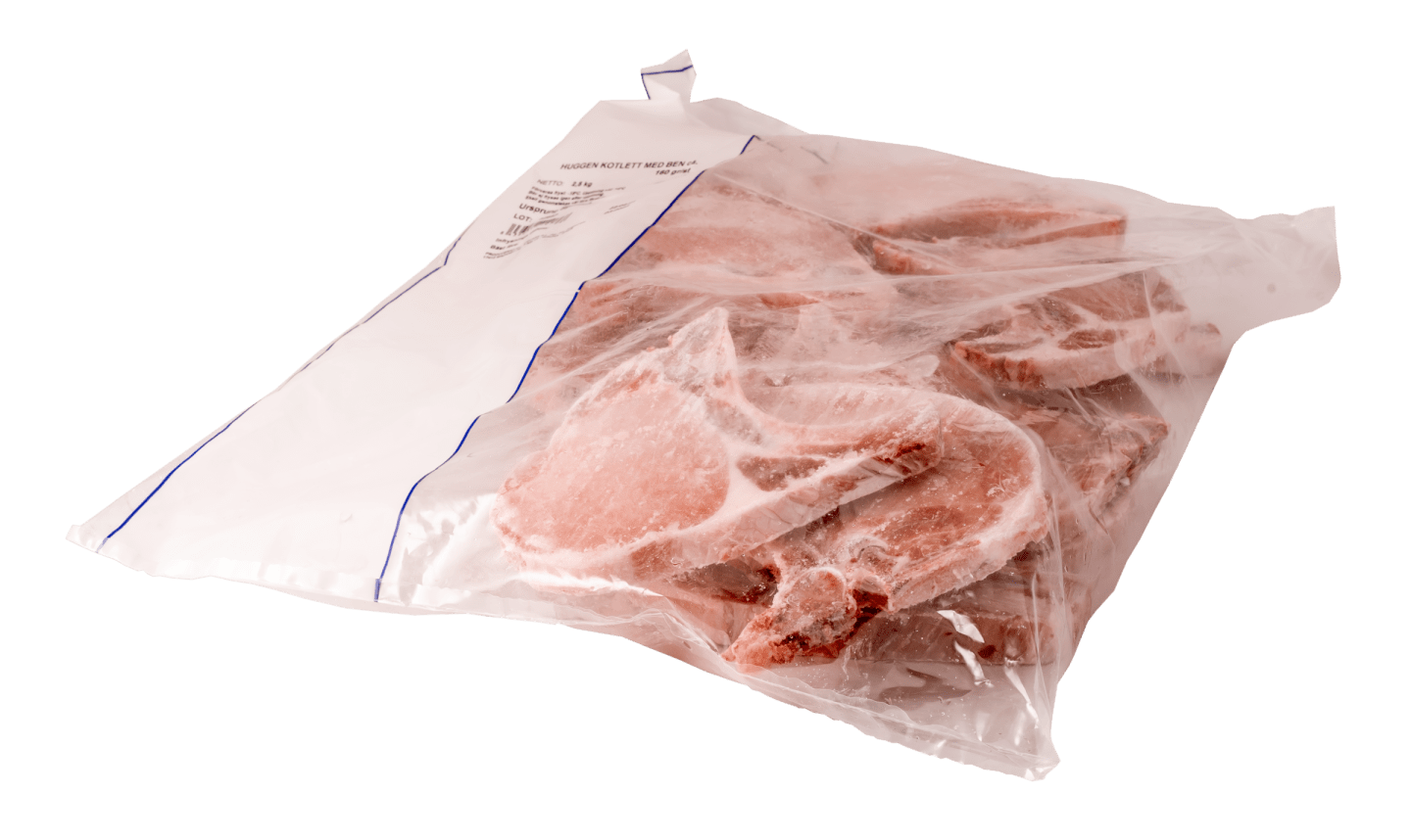 Fläskkotlett huggen 160g/2,5kg - Bild 1 av 2