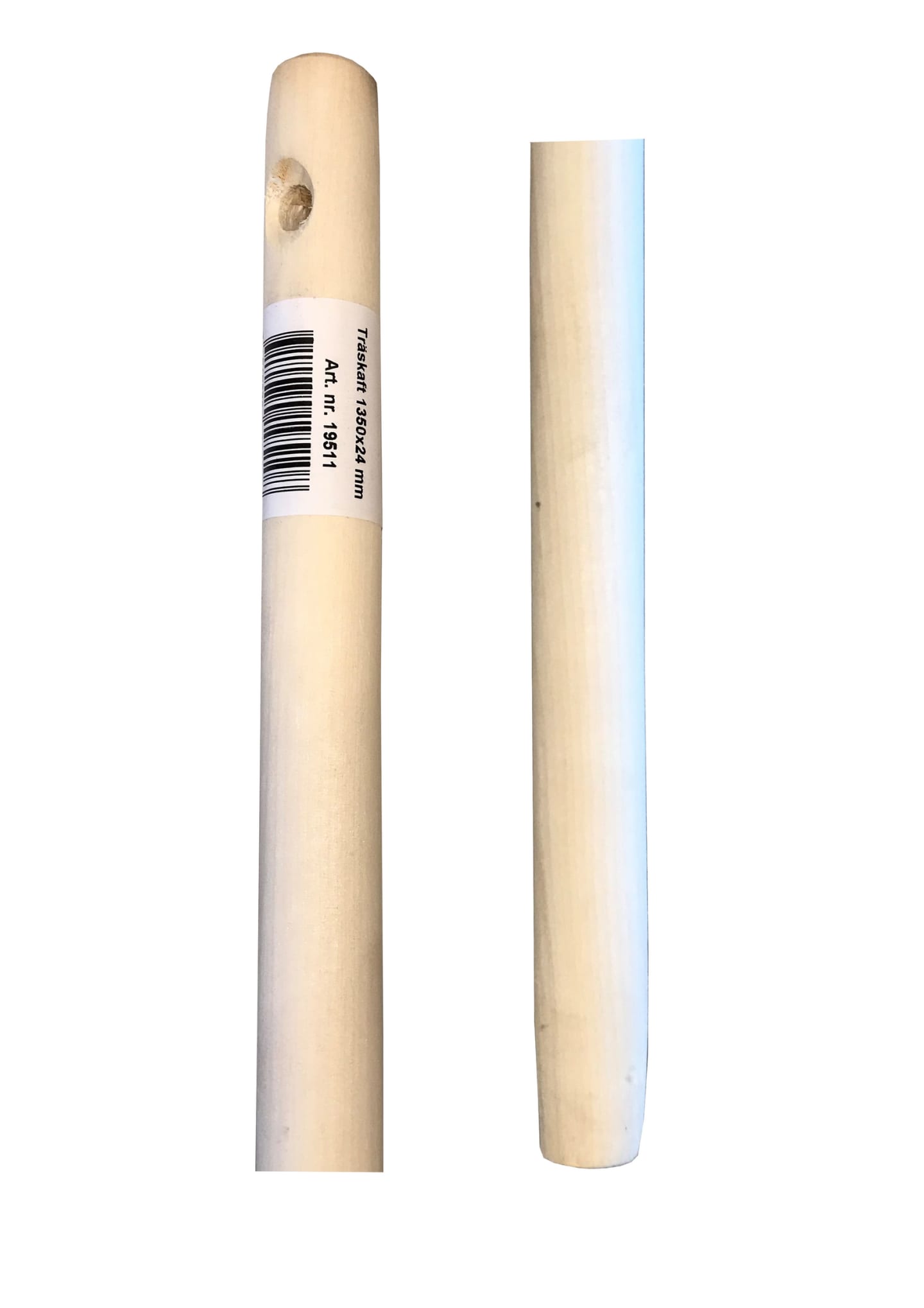 Skaft trä borstar 135cm 1st - Bild 1 av 1