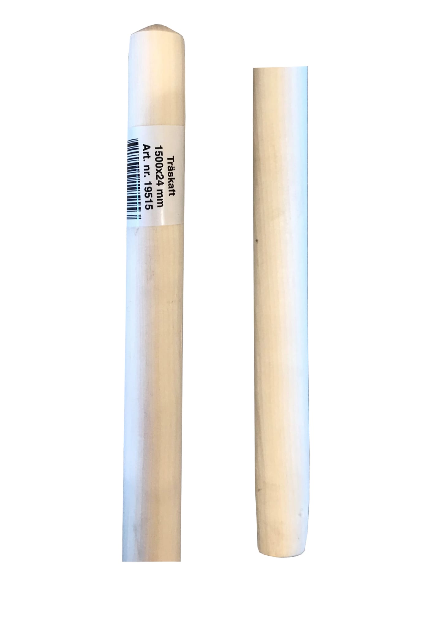 Skaft trä borstar 150cm 1st